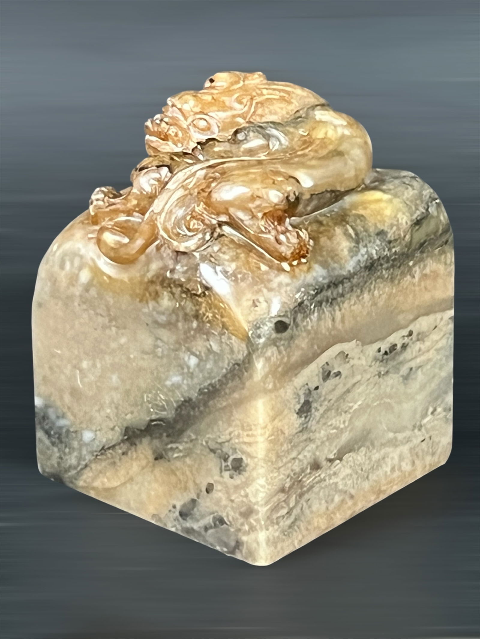 Soapstone Seal/Stamp - 3