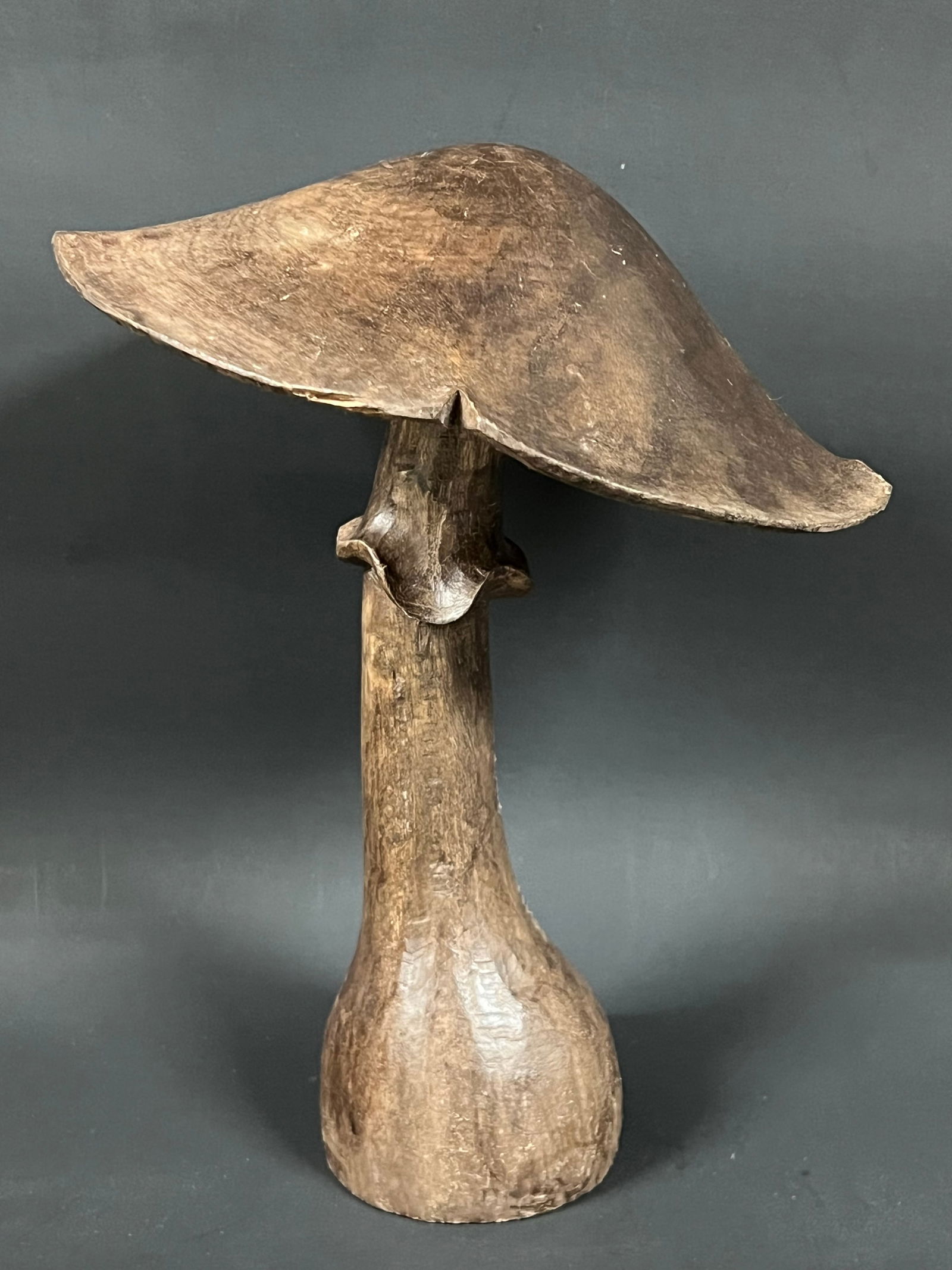 Carved Wood Mushroom (1 of 8)