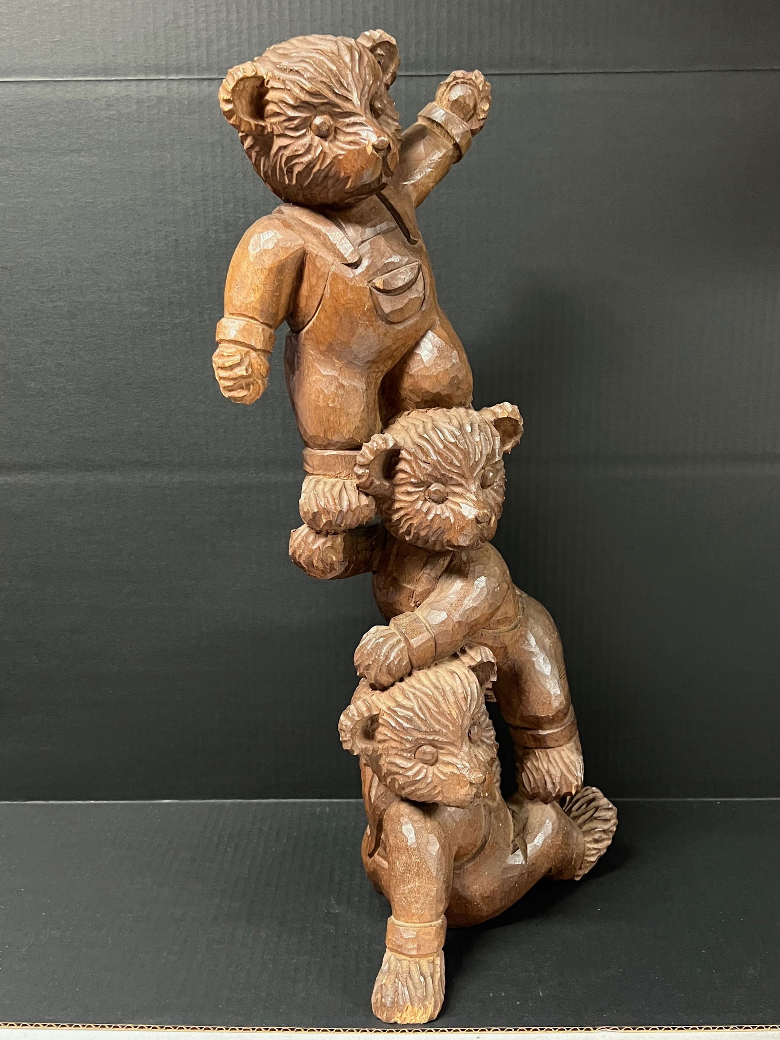 Acrobatic Teddy Bear Sculpture - 5