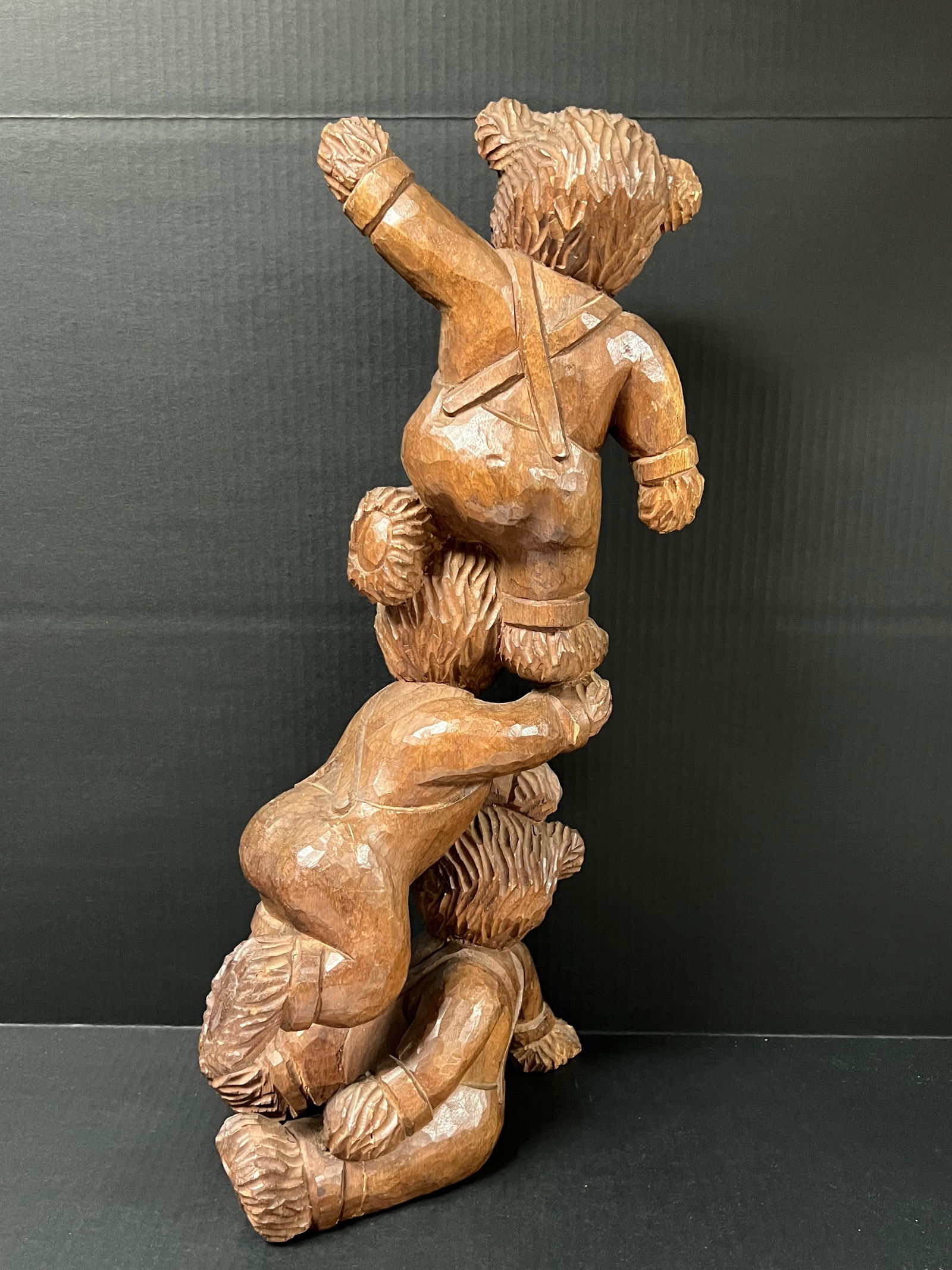 Acrobatic Teddy Bear Sculpture - 7