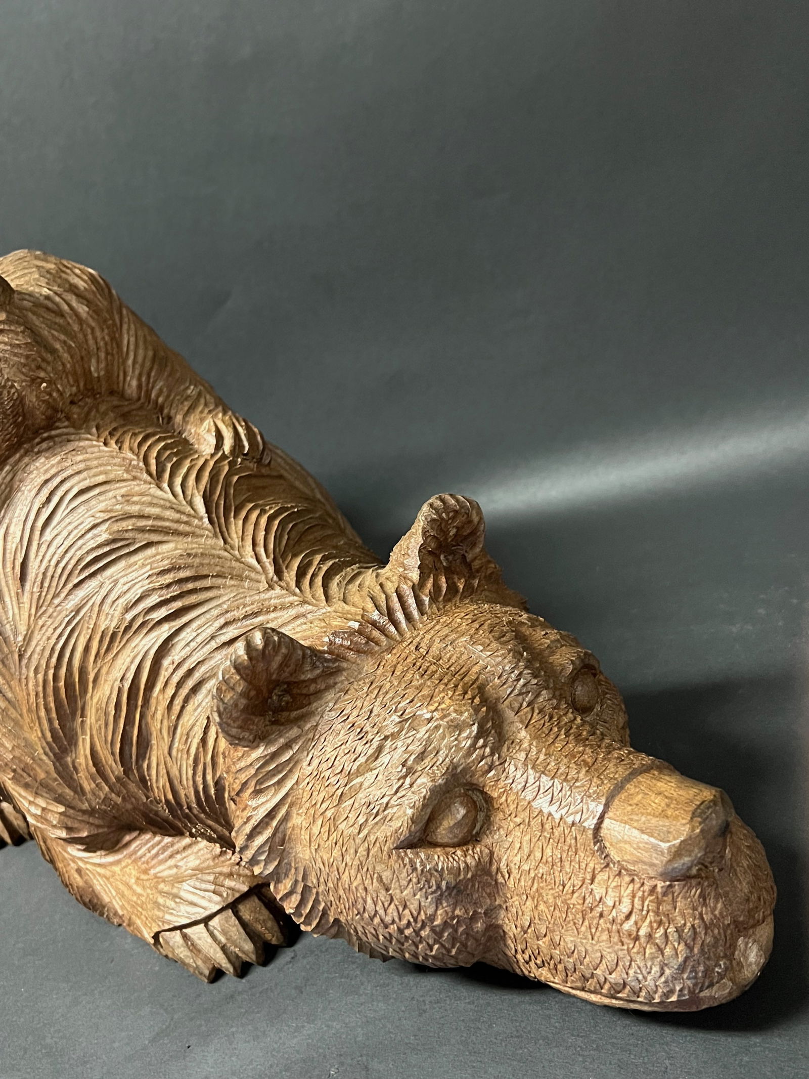 Large Bear with Cub Sculpture - 7