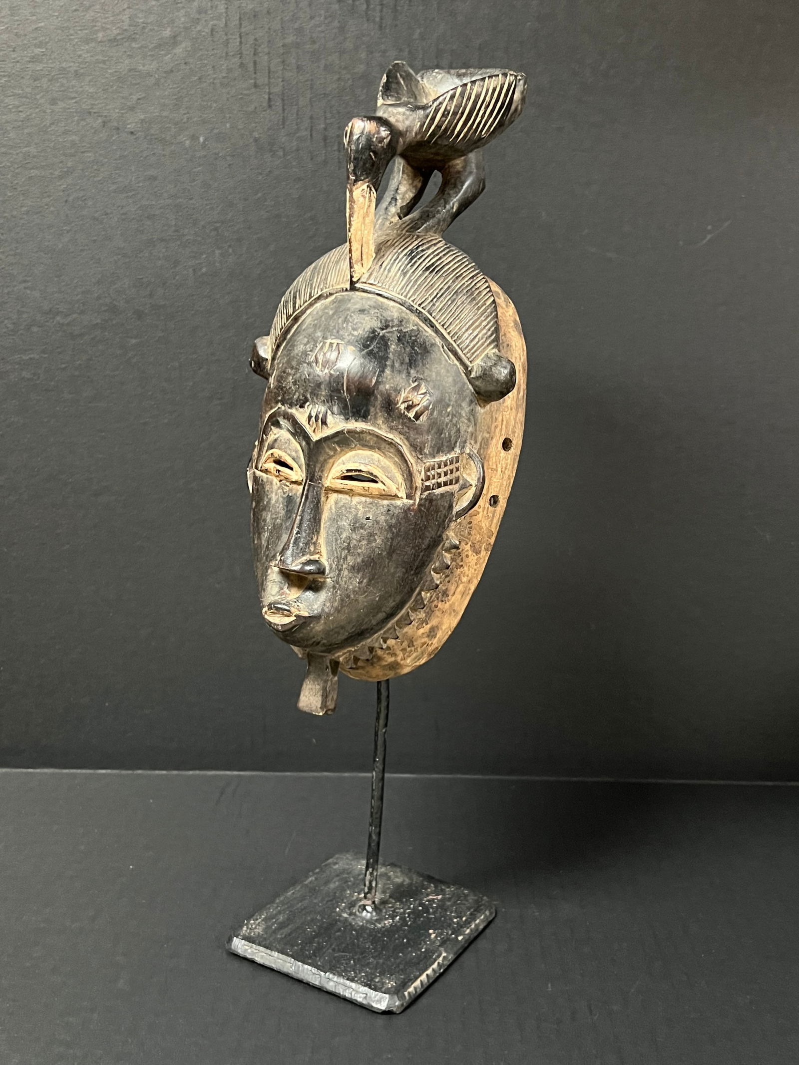 Baule Mask with Stand - 6