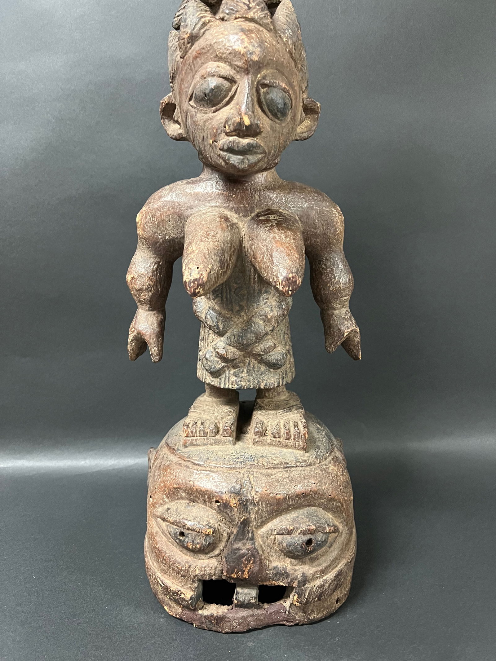 Yuroba Shango Statue - 3