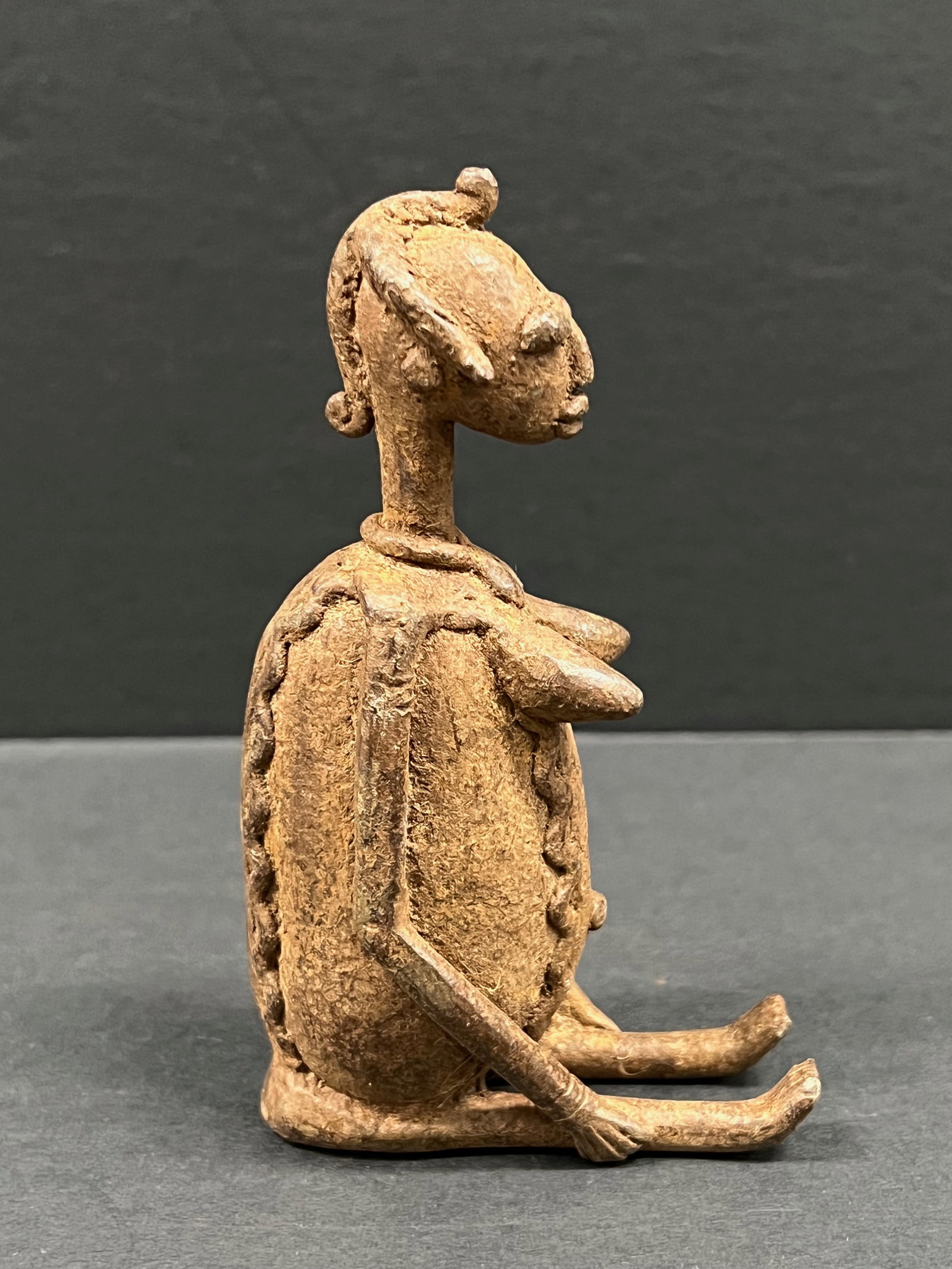 Dogon Bronze Statue - 3