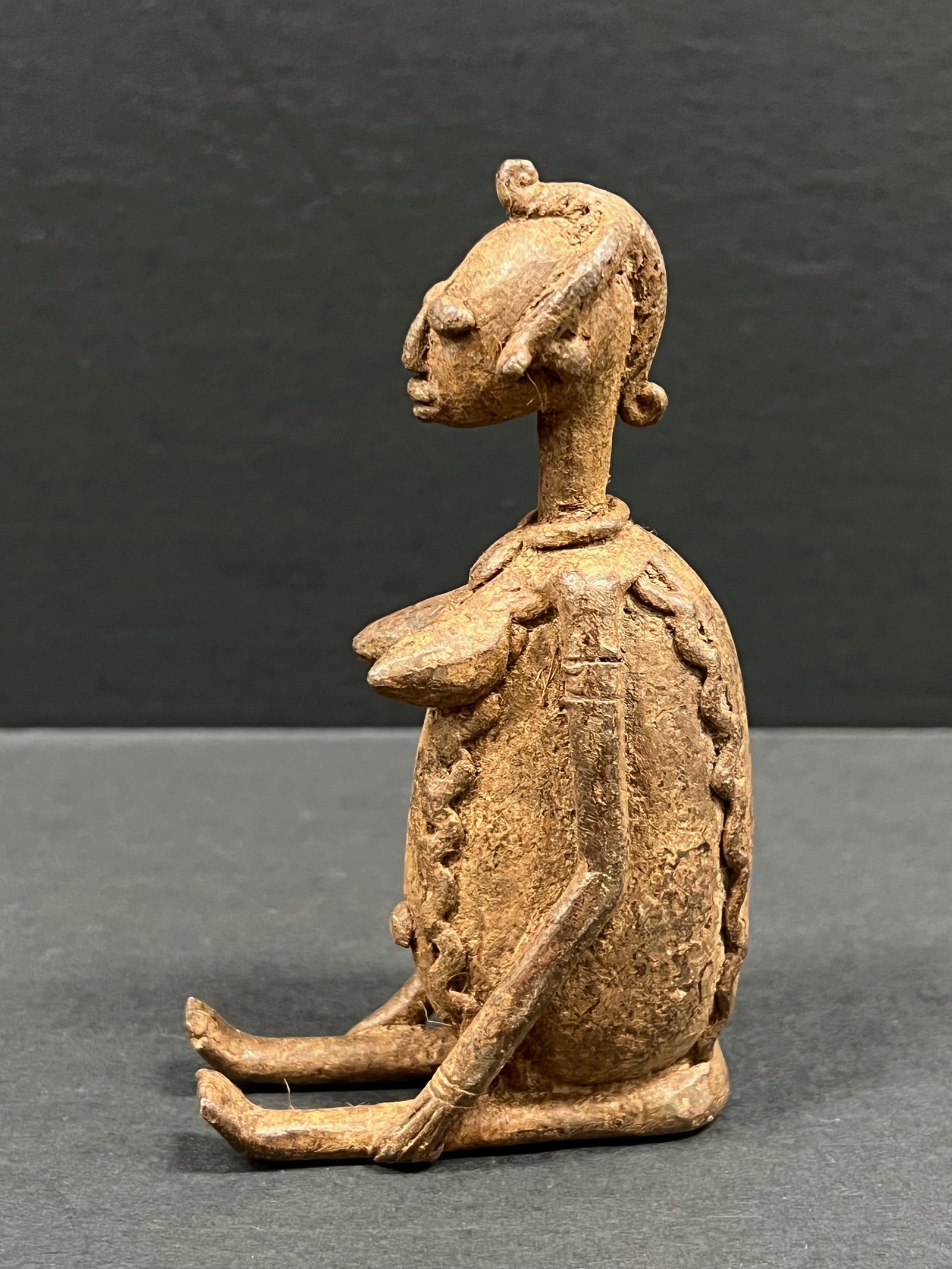 Dogon Bronze Statue - 5