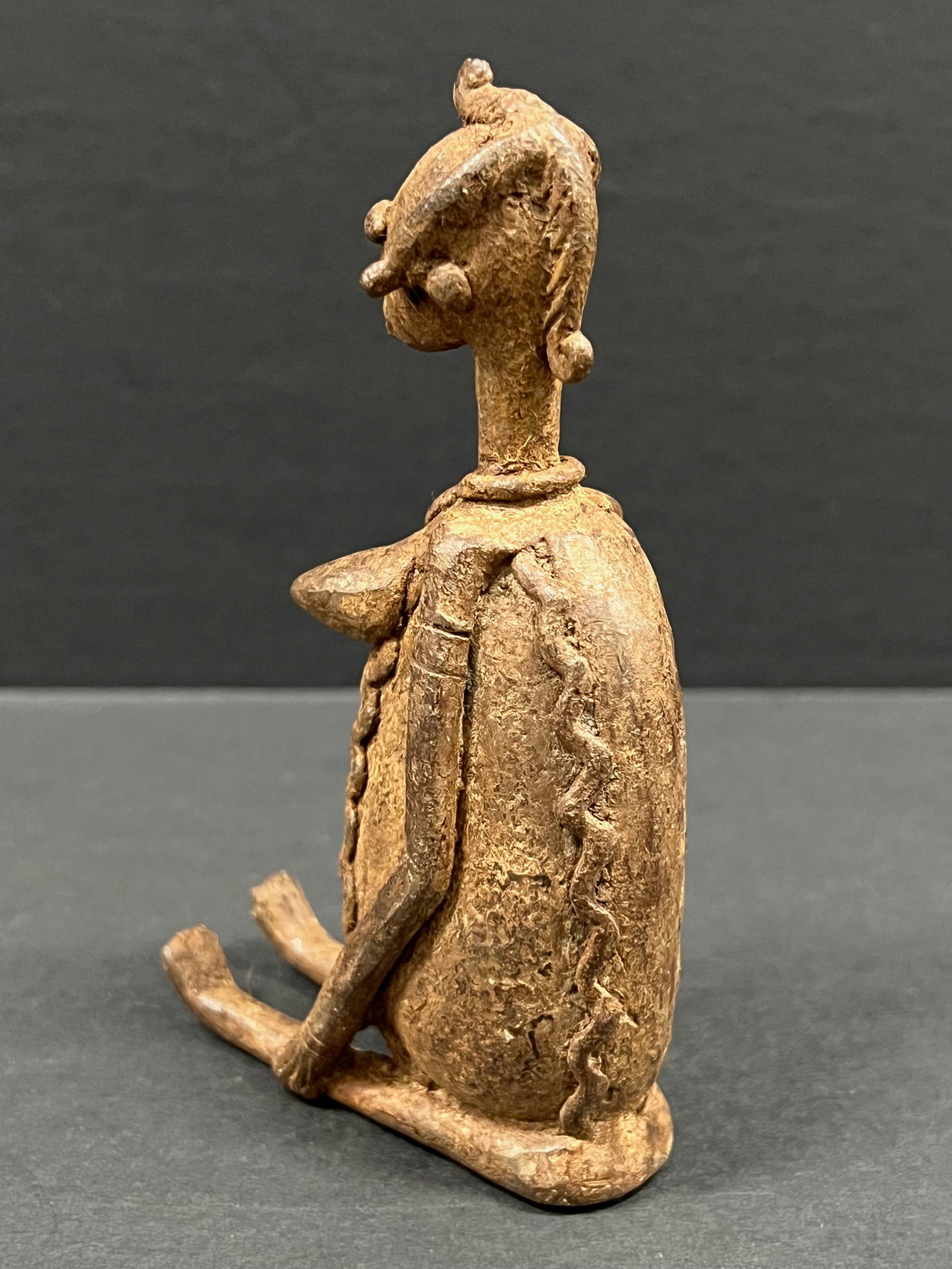 Dogon Bronze Statue - 6