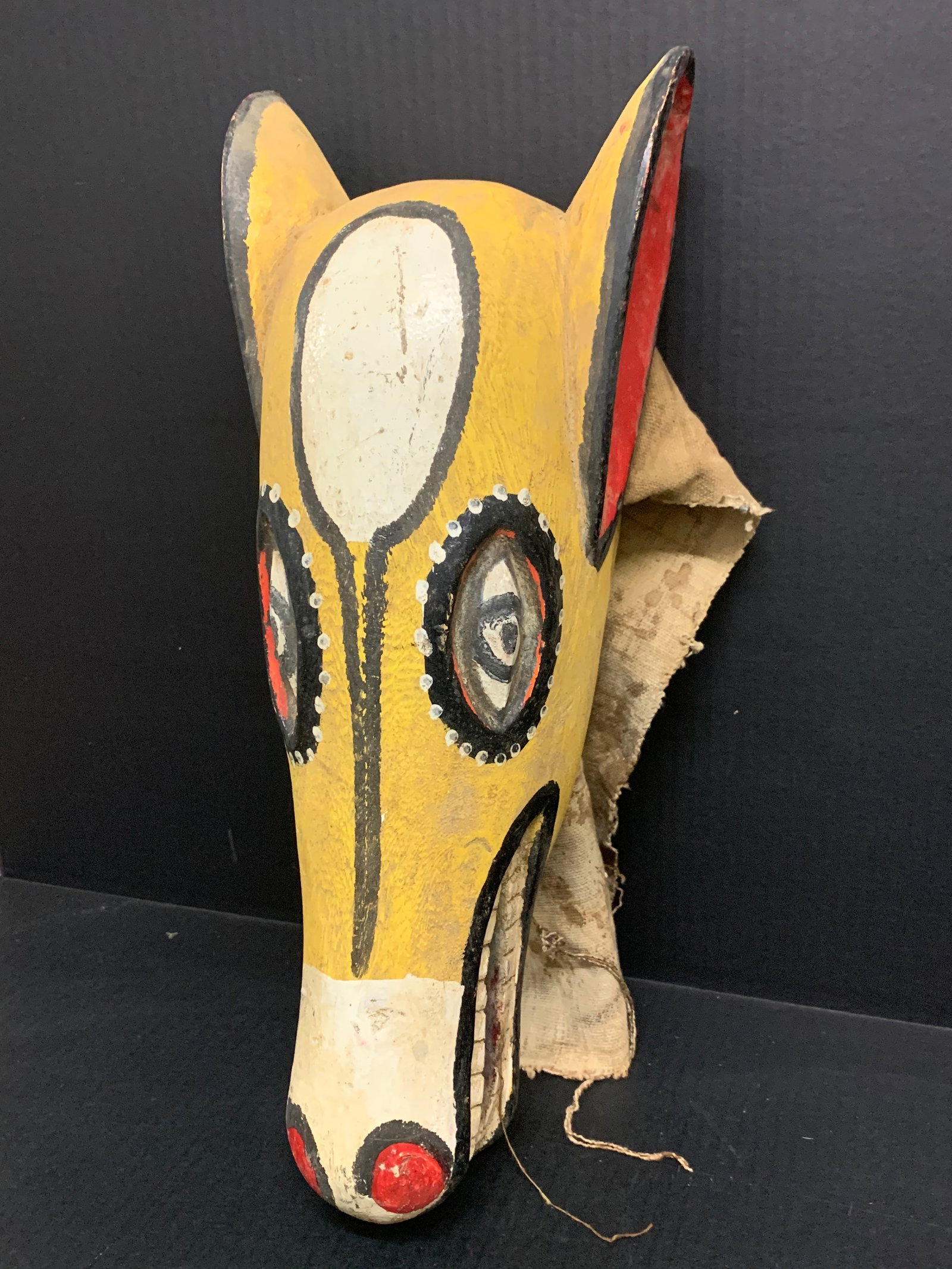 Bozo Puppet Painted Mask - 2