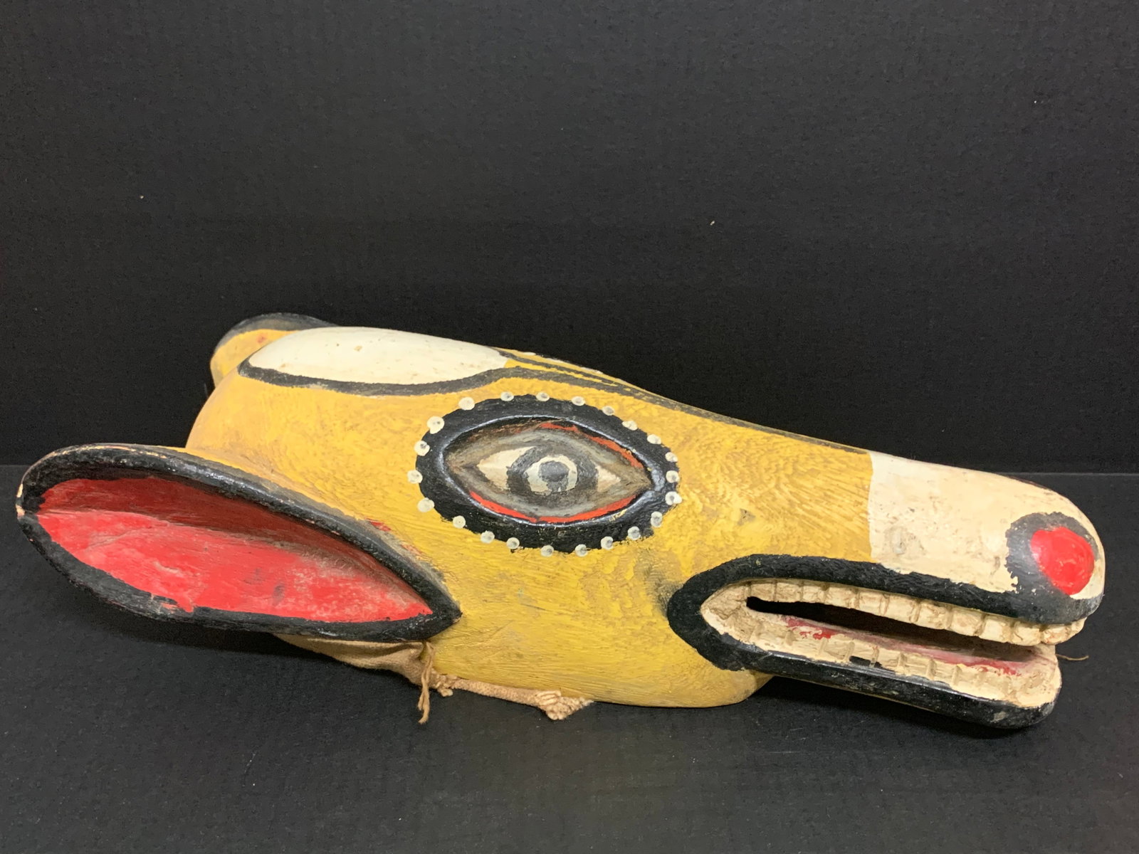 Bozo Puppet Painted Mask - 4