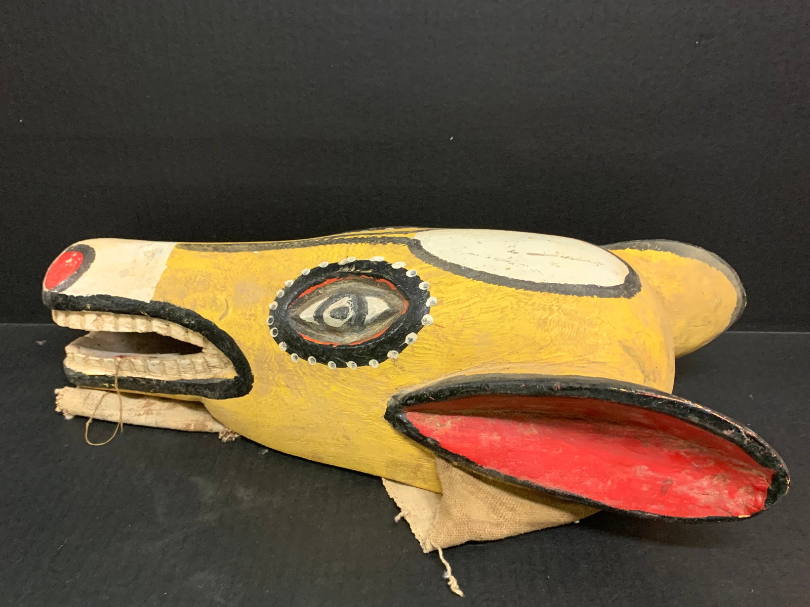 Bozo Puppet Painted Mask - 5