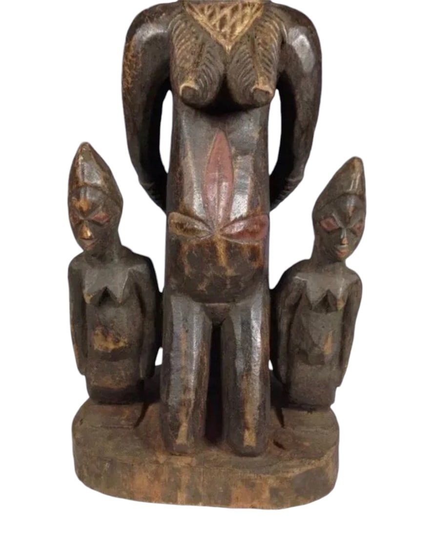 Yoruba Maternity Statue - 2