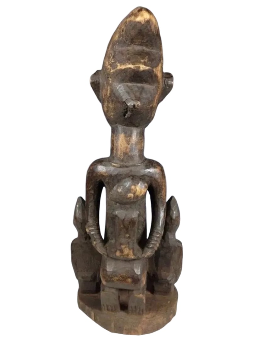 Yoruba Maternity Statue - 3
