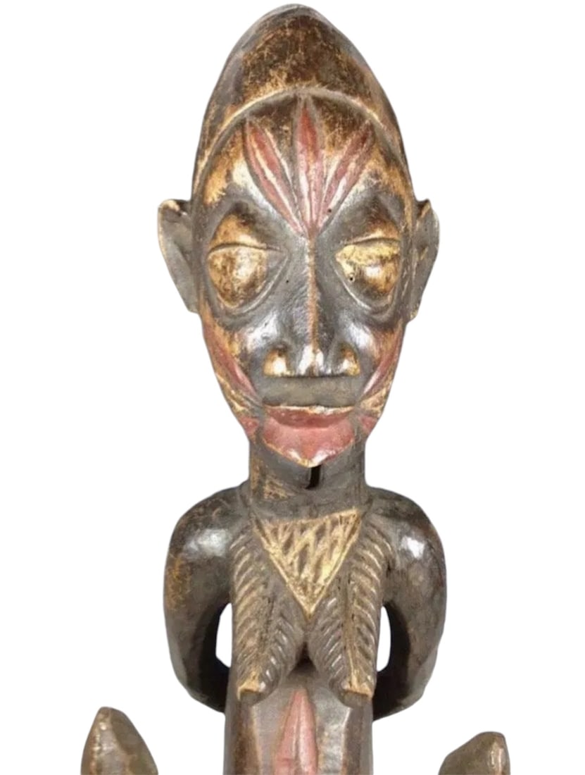 Yoruba Maternity Statue - 4