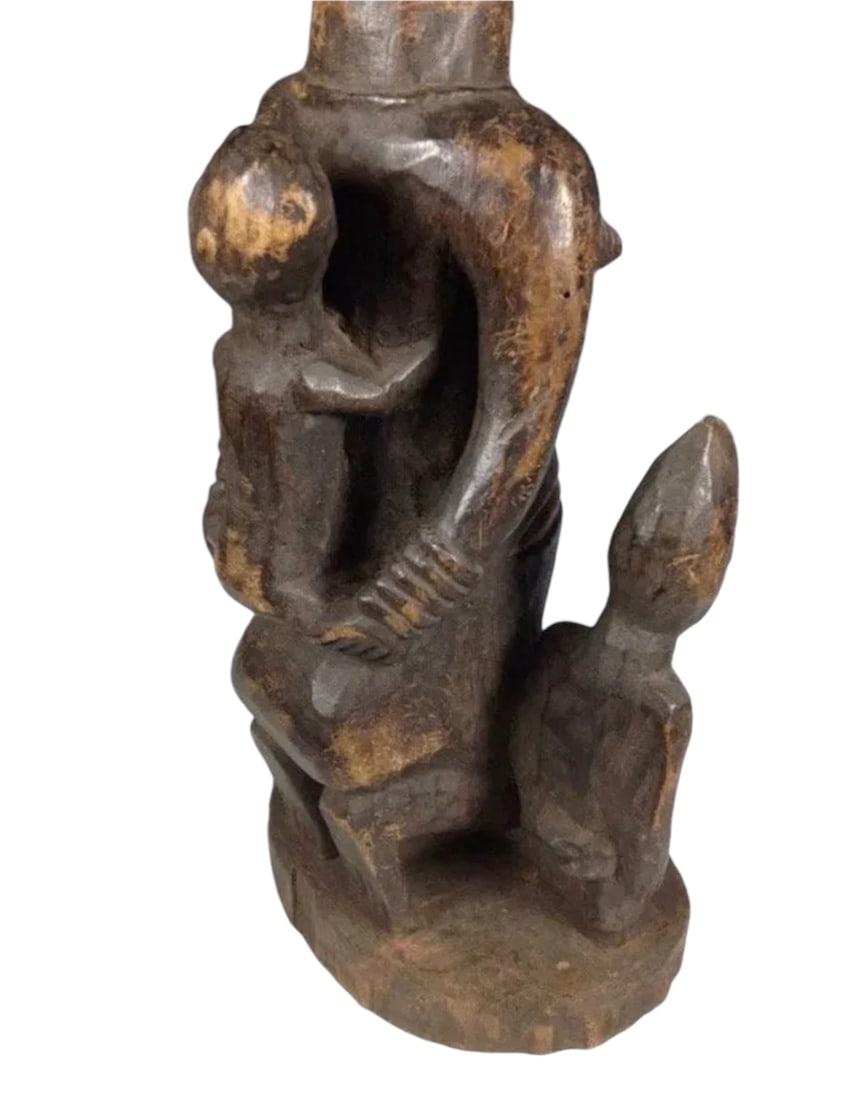 Yoruba Maternity Statue - 6