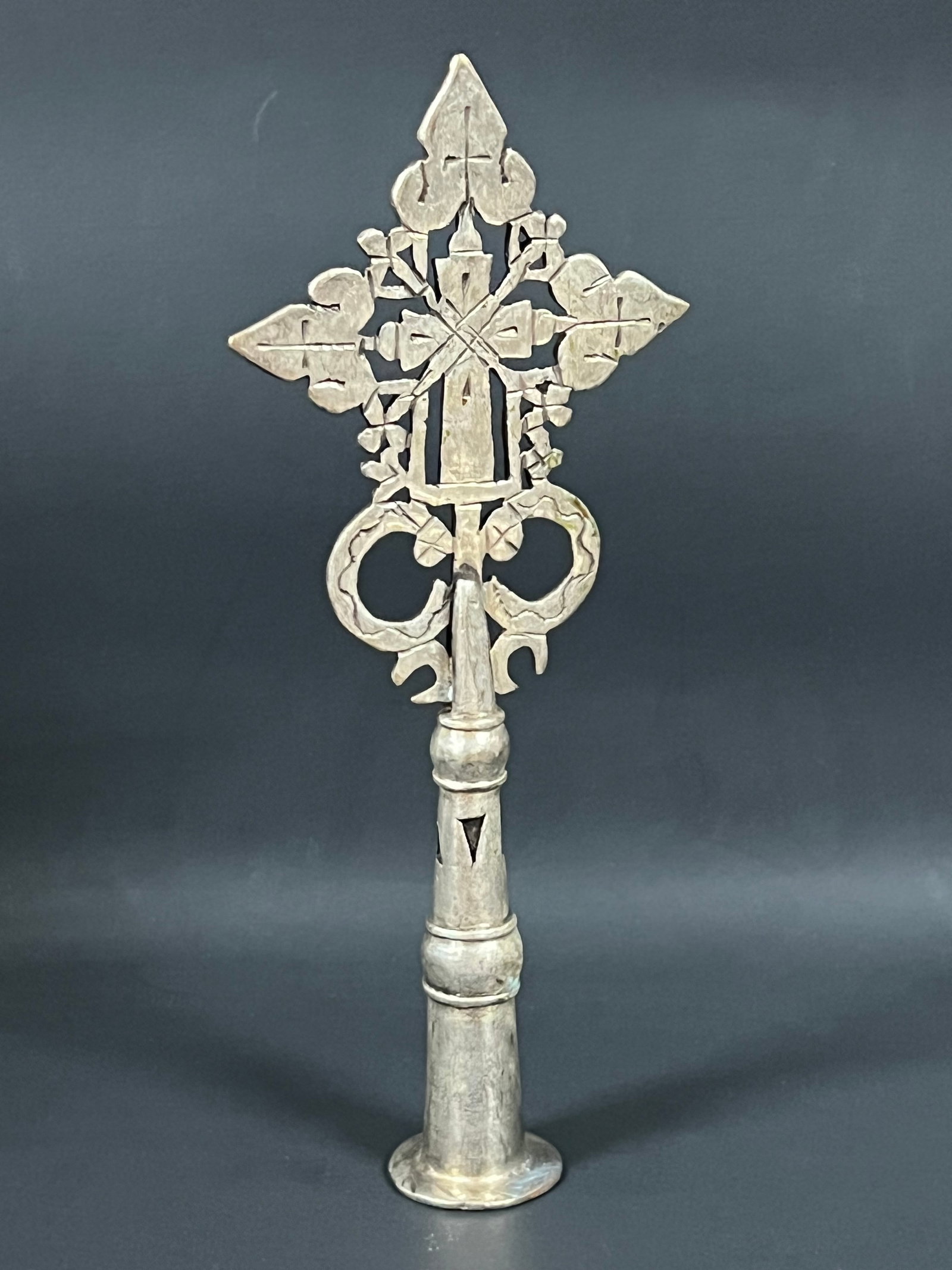 Ethiopian Processional Coptic Cross - 2