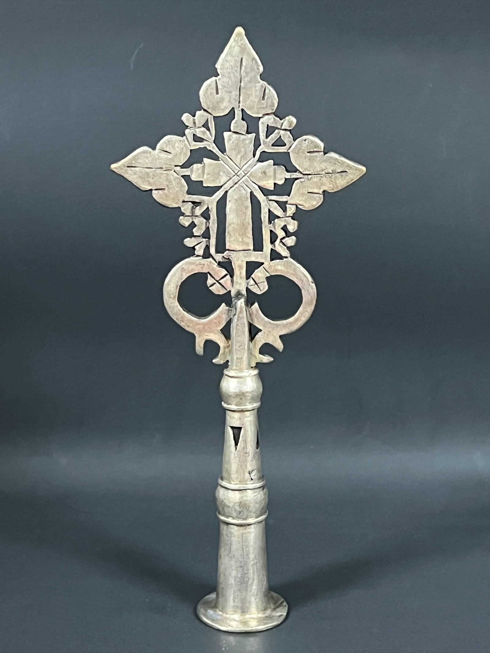 Ethiopian Processional Coptic Cross - 5