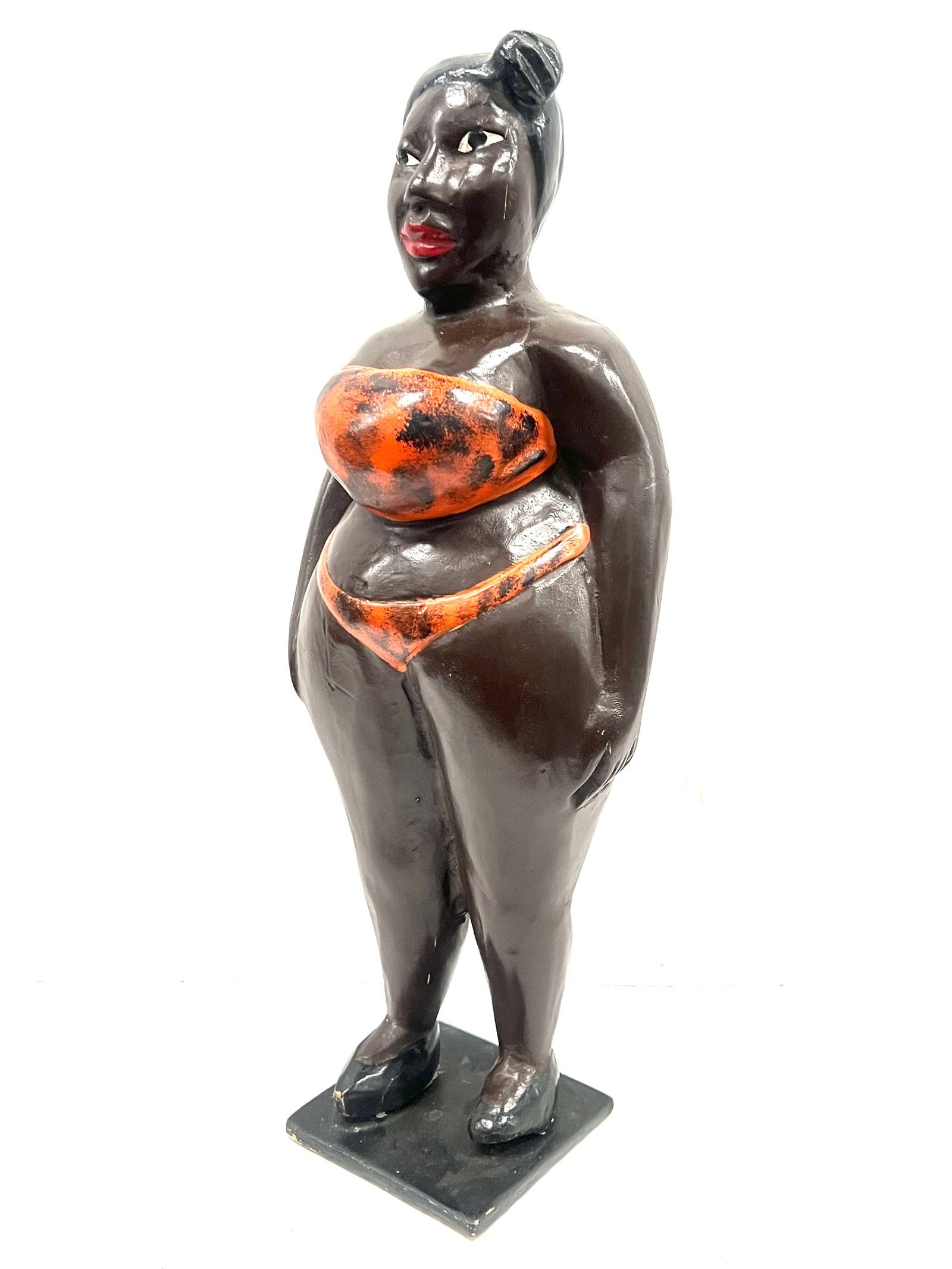 Female Colonial Statue - 4