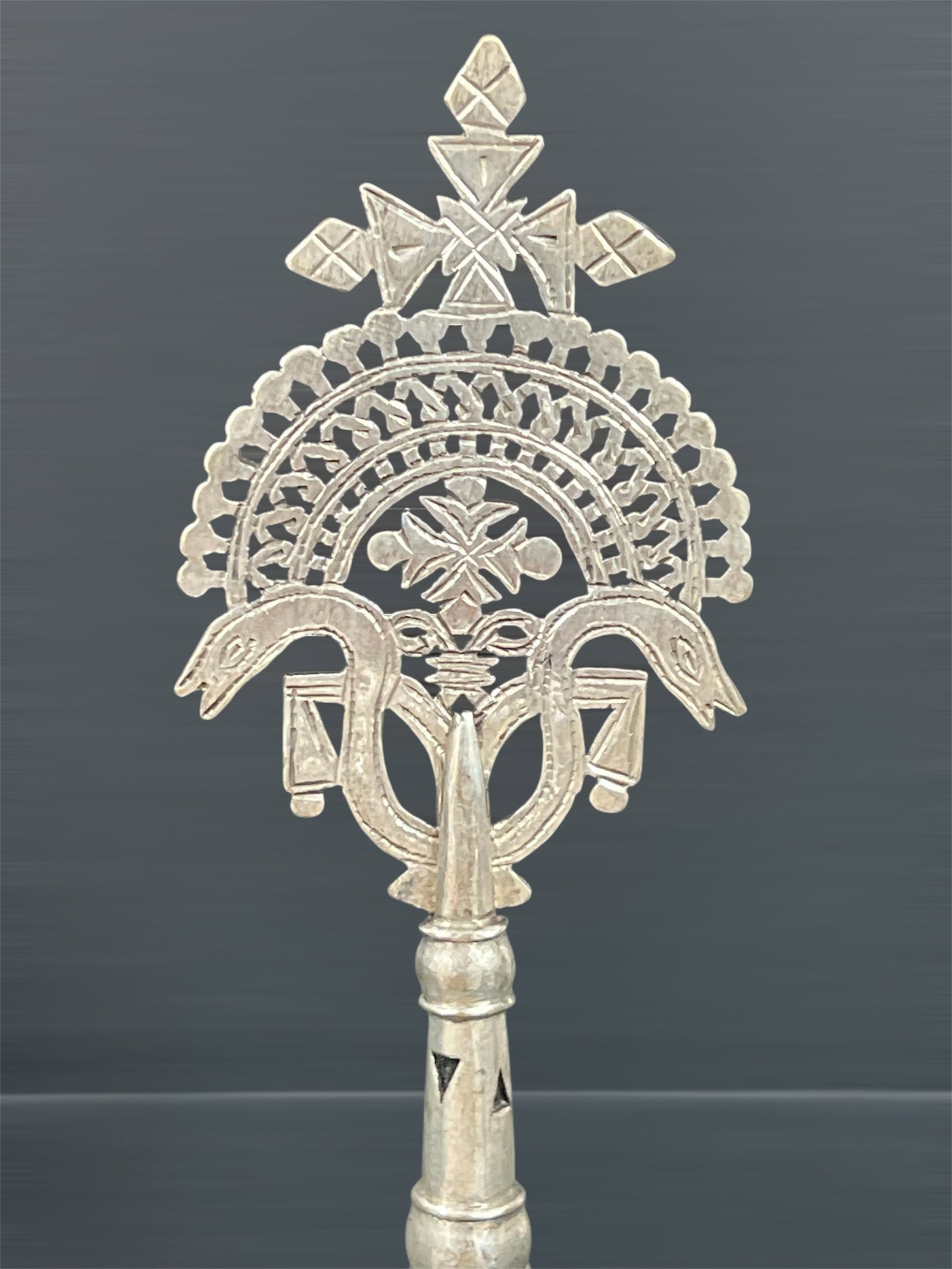 Ethiopian Processional Coptic Cross - 2