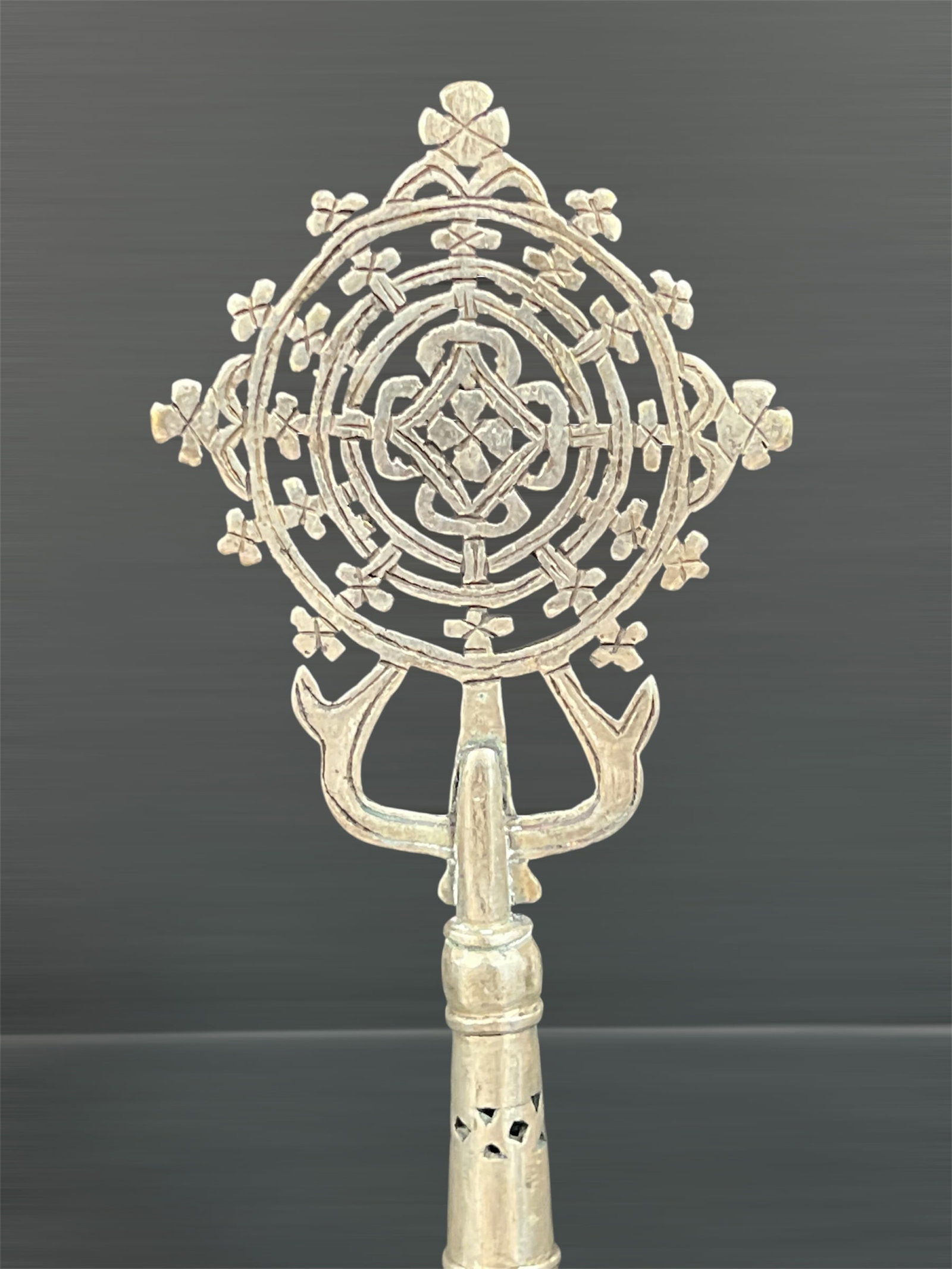 Ethiopian Processional Coptic Cross - 2