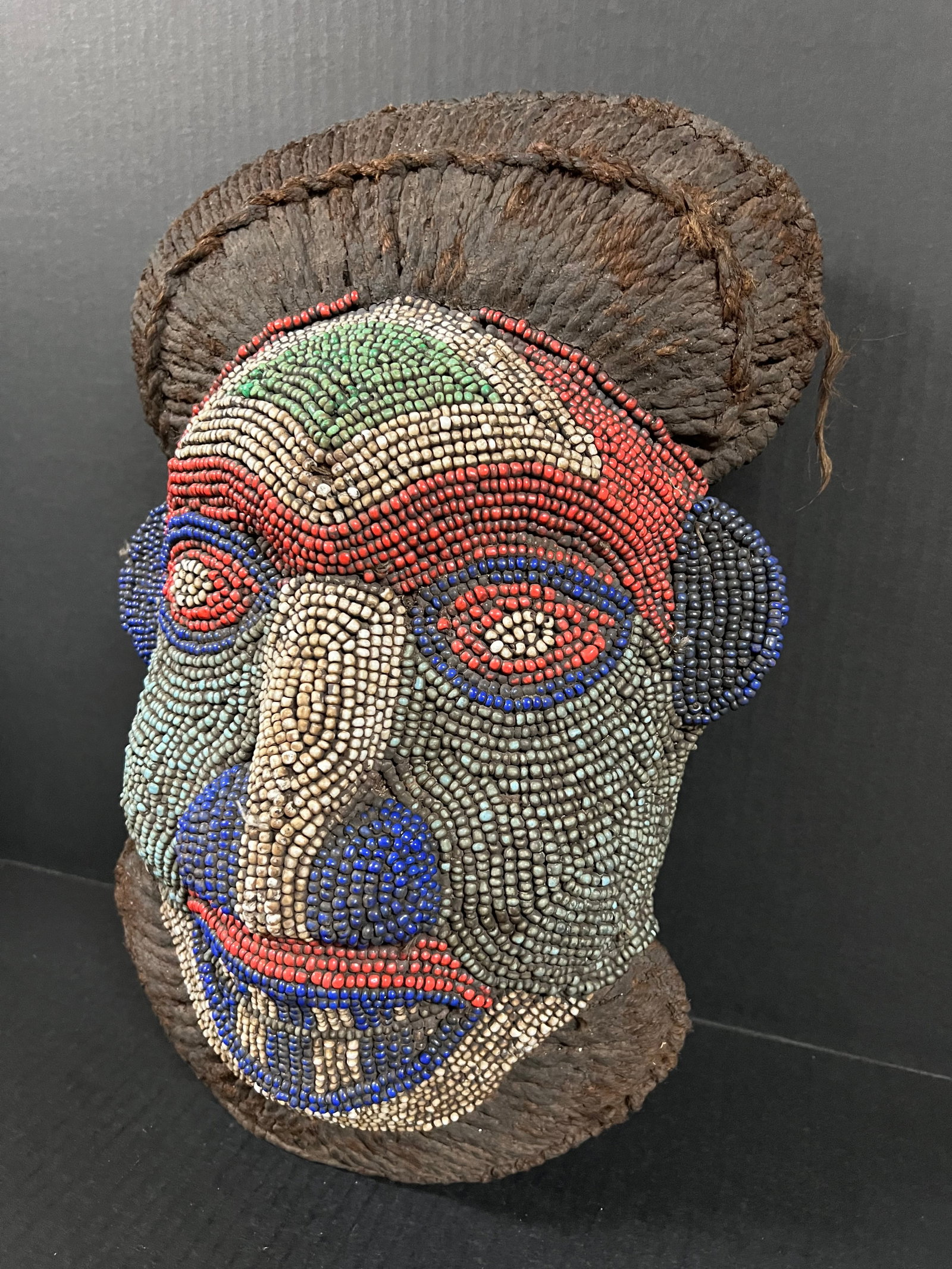 Bamileke Beaded Mask - 3