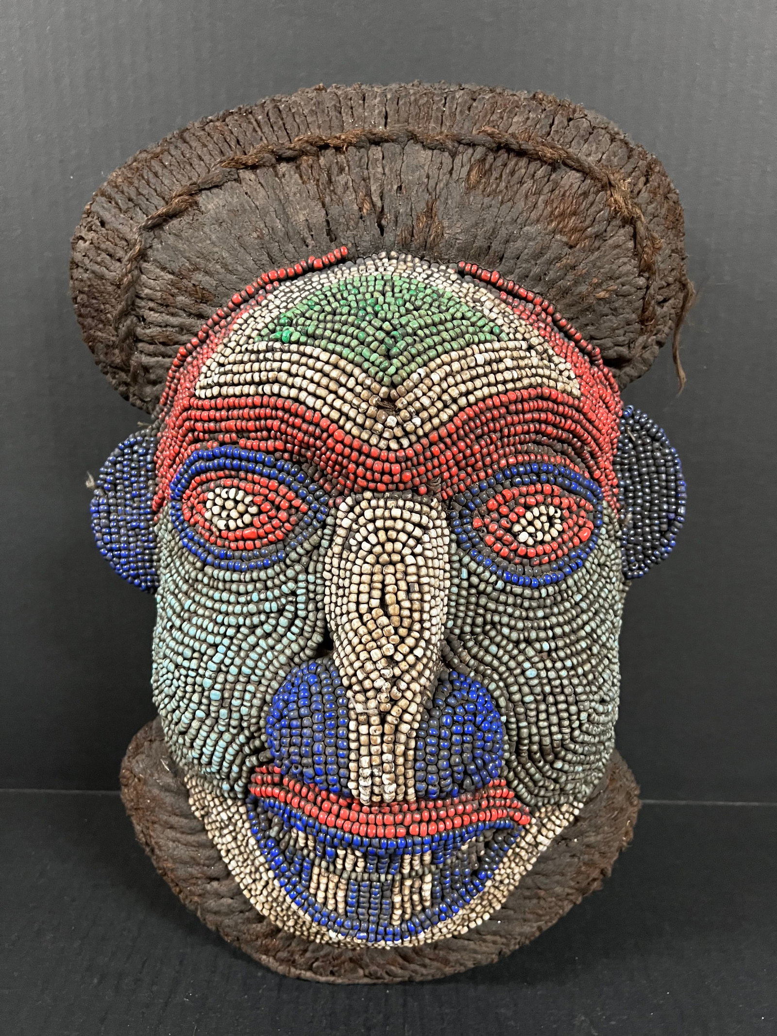 Bamileke Beaded Mask - 4