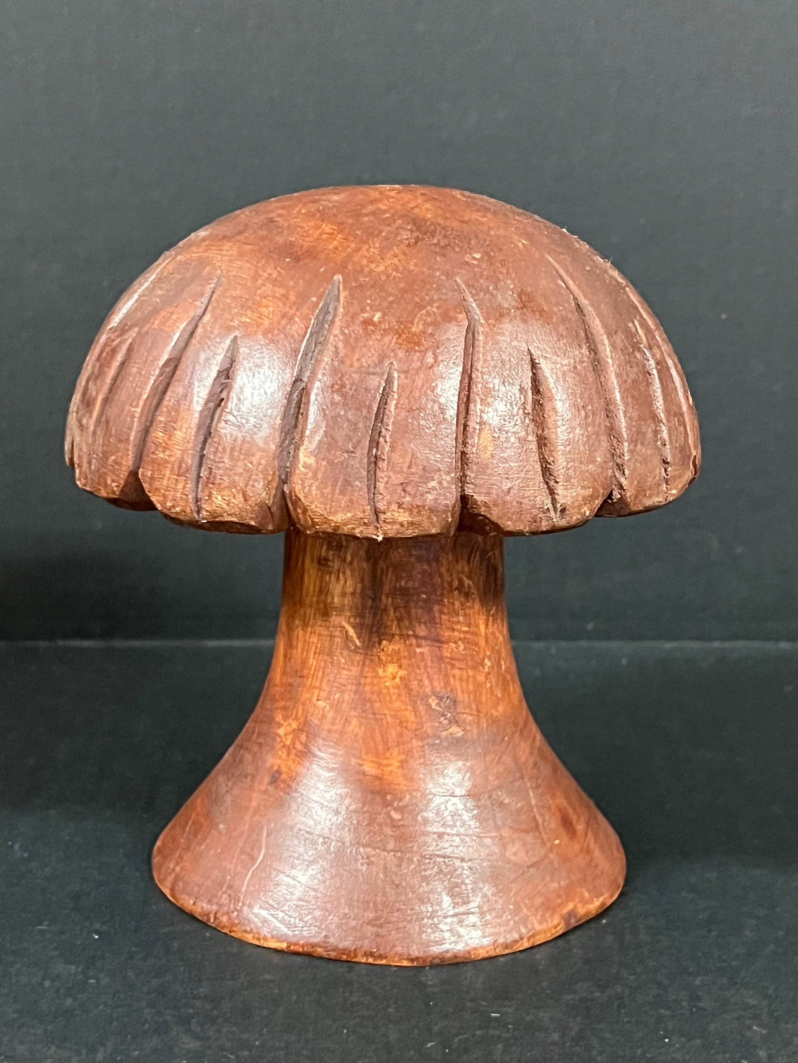 Carved Wood Mushroom (1 of 7)
