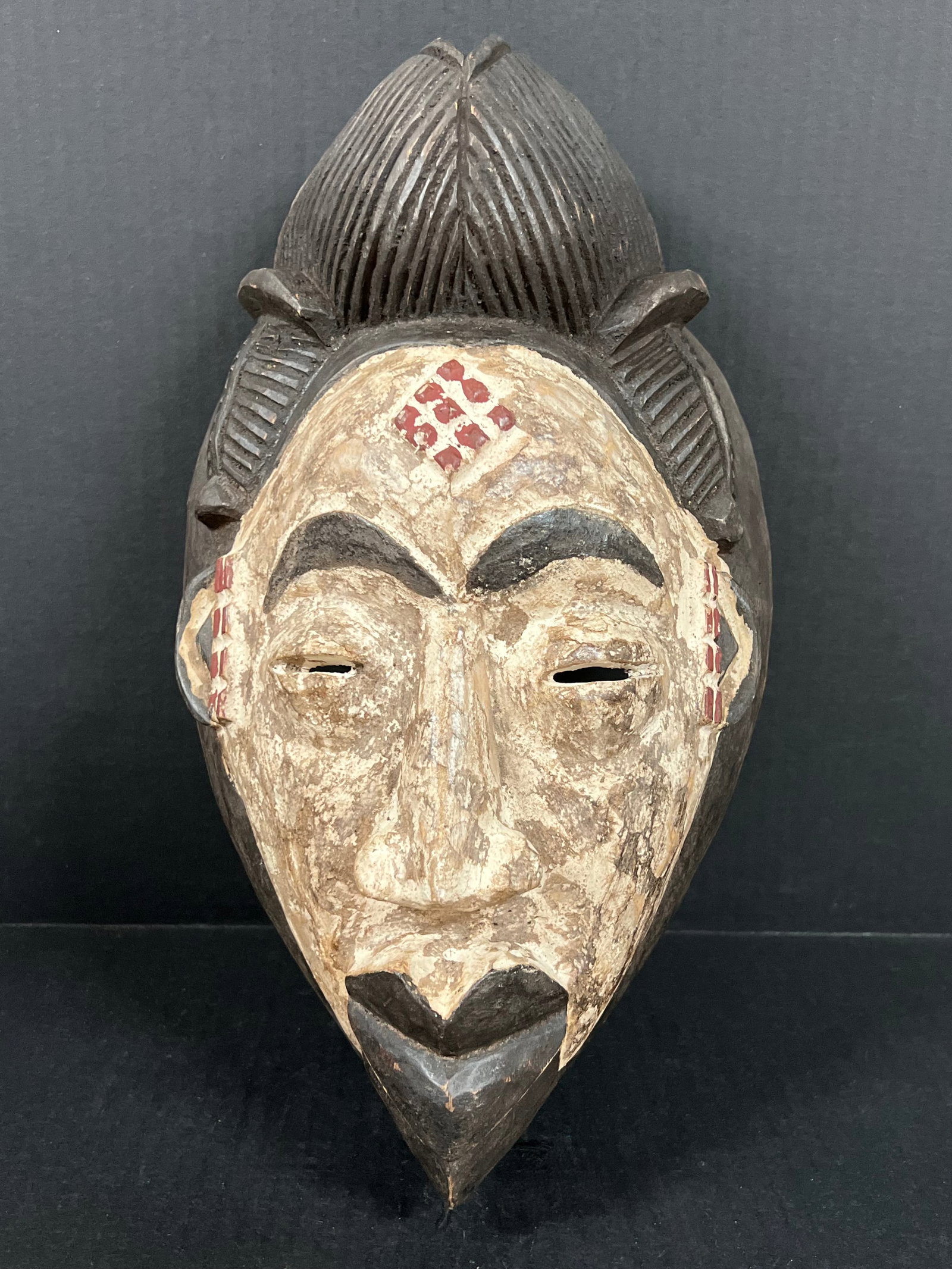 Carved Wood Punu Mask (1 of 6)