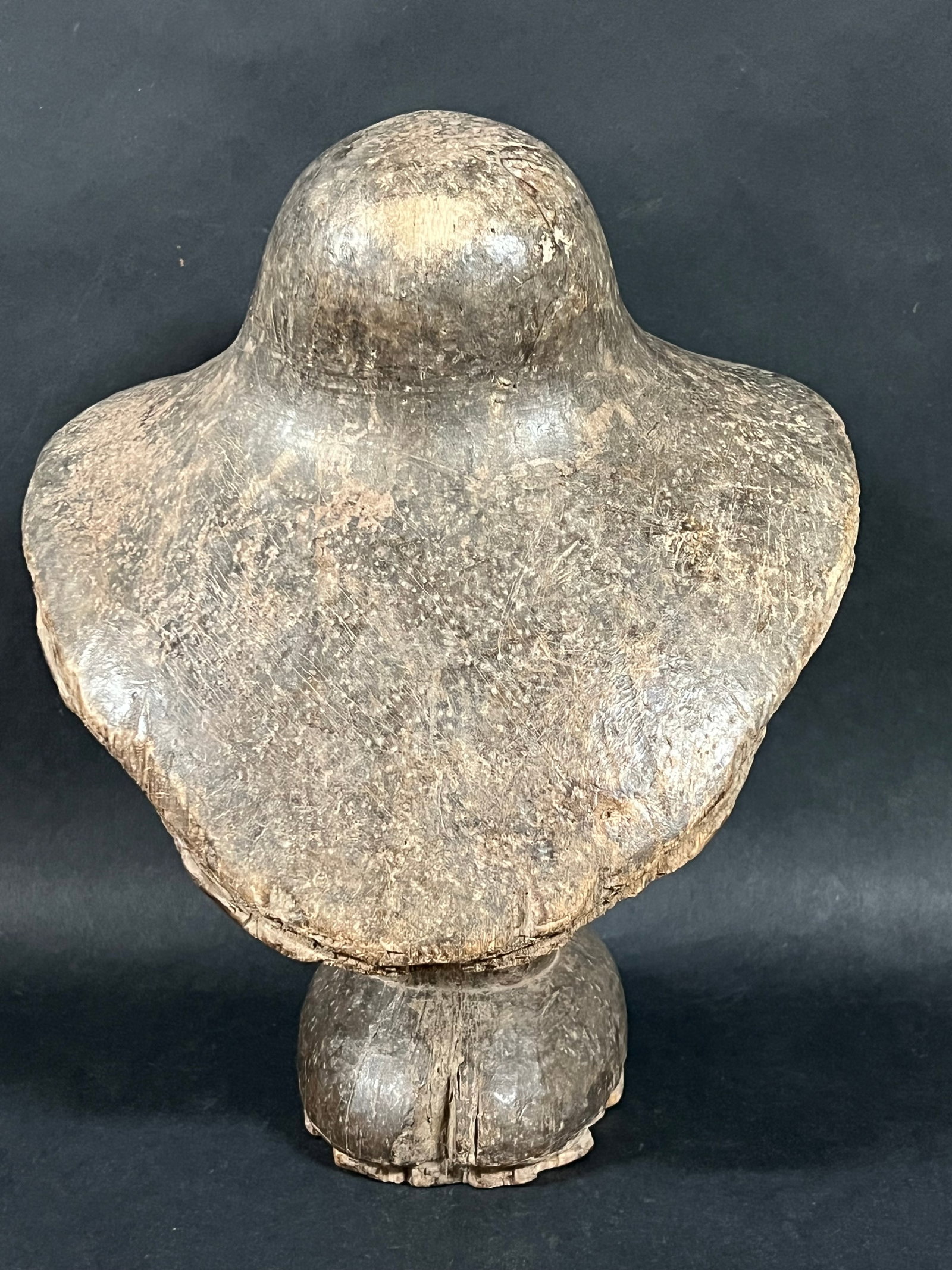 Carved Wood Jewelry Holder: Folk Art Carved Wood Jewelry Holder. The dimension is 10.5 inches high x 8 inches wide. Please be aware that some of the items are vintage, secondhand, old ages, antiques and may have a defects or sig