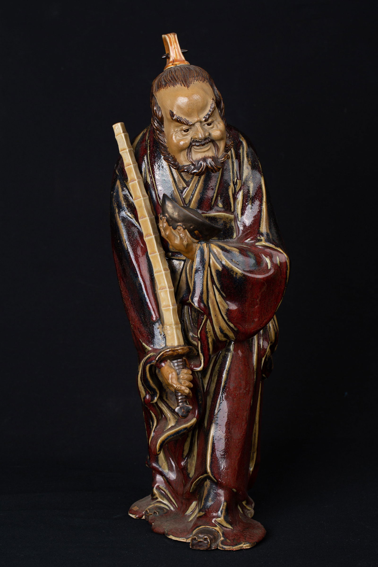EXPORT CERAMIC "WAN YAO" FIGURE SCULPTURE (1 of 5)