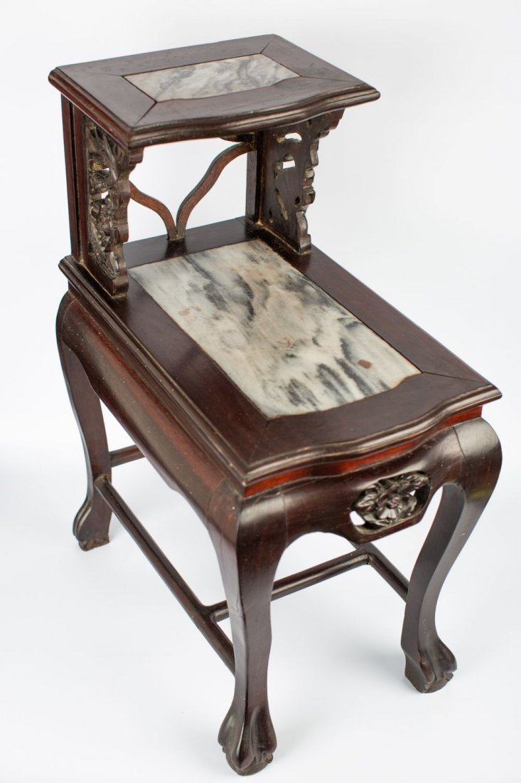 LATE QING DYNASTY YUNSHI ROSEWOODEN TEA TABLE (1 of 11)