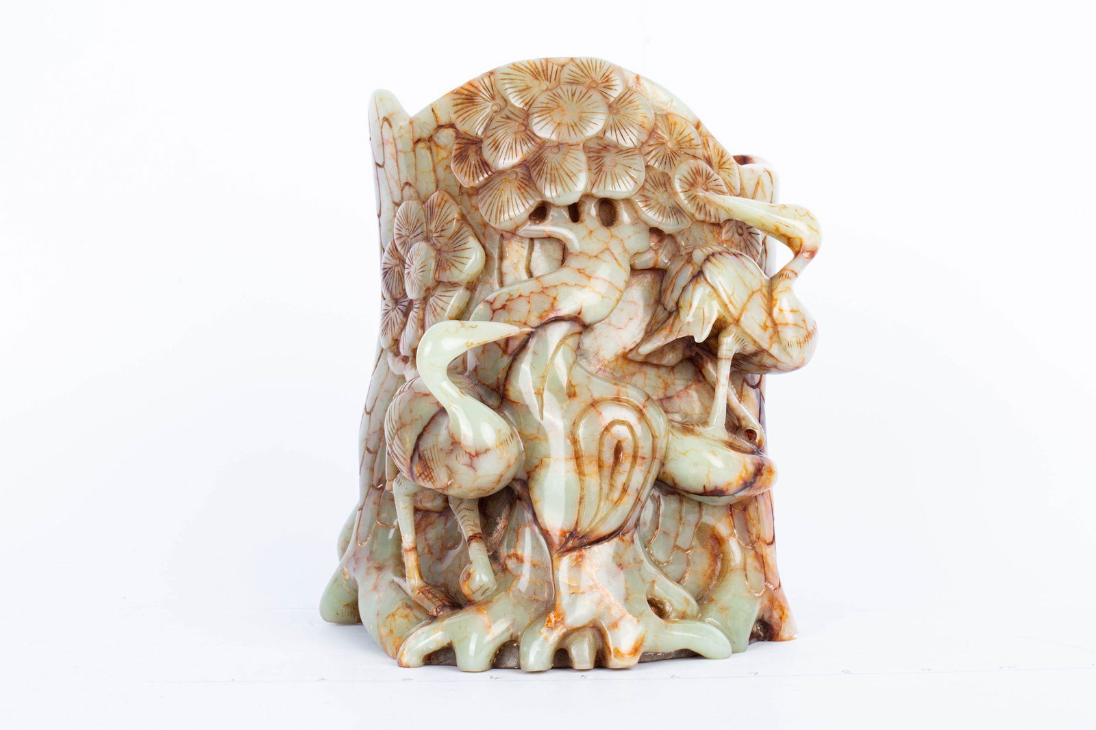 20TH CENTURY JADE PEN HOLDER (1 of 7)