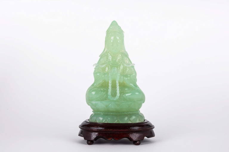 ''XIU'' JADE ''GUANYIN'' STATUE (0010) on Jan 29, 2022 Time Art in