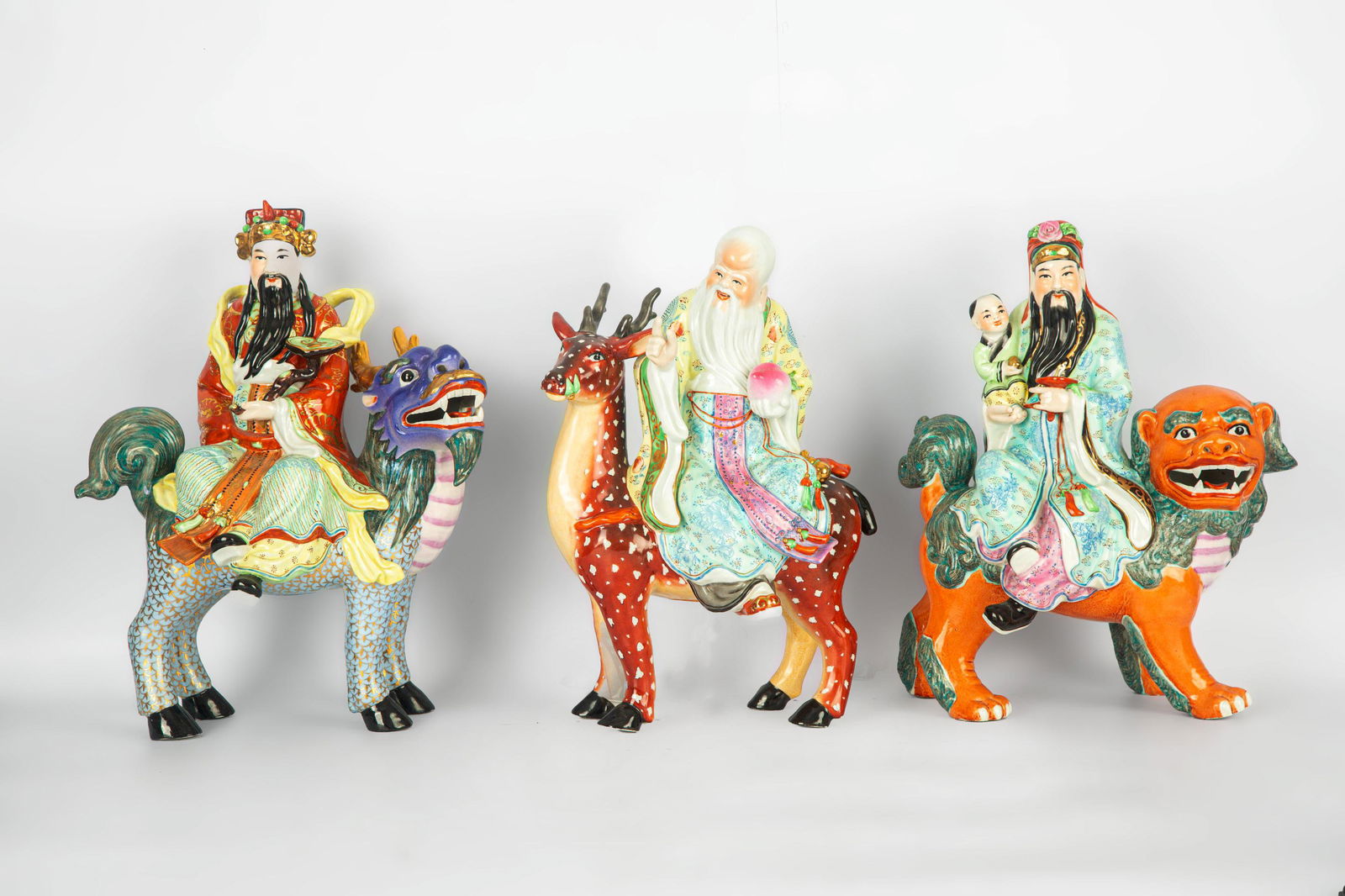 FU LU SHOU STATUE, REPUBLIC OF CHINA (1 of 13)