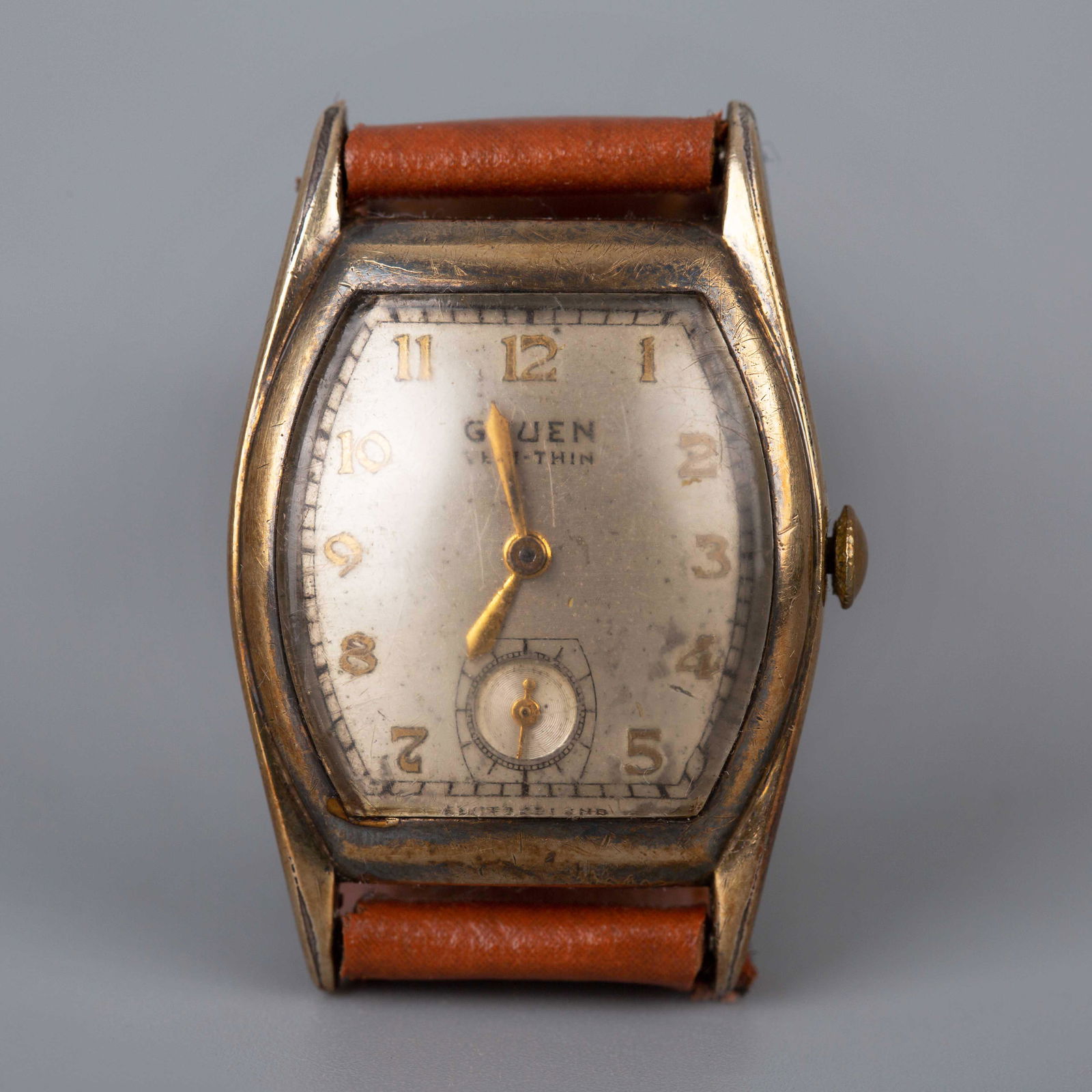 Gruen guildite base metal watch sale