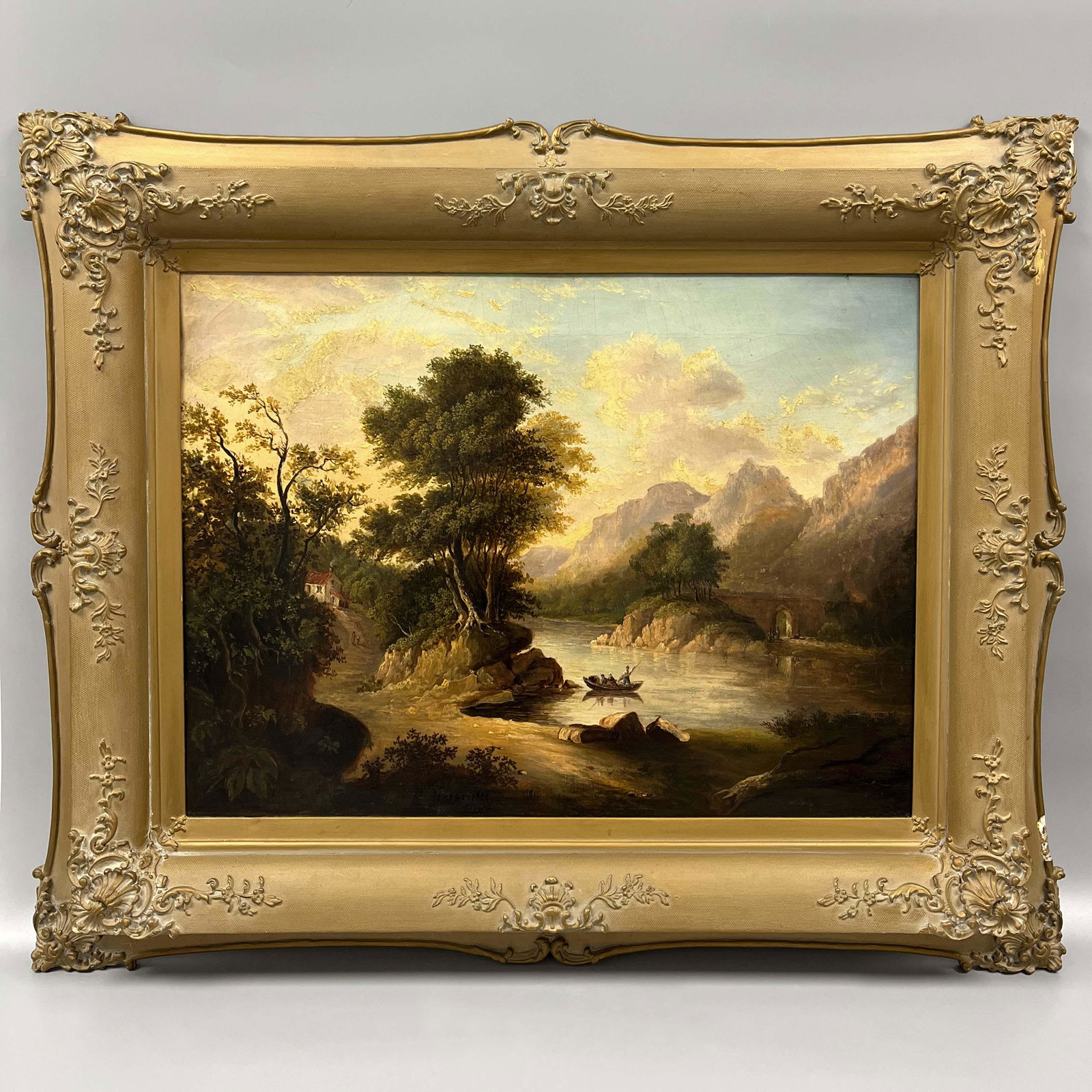 Scottish Landscape Oil Painting by Patrick Nasmyth (1 of 11)