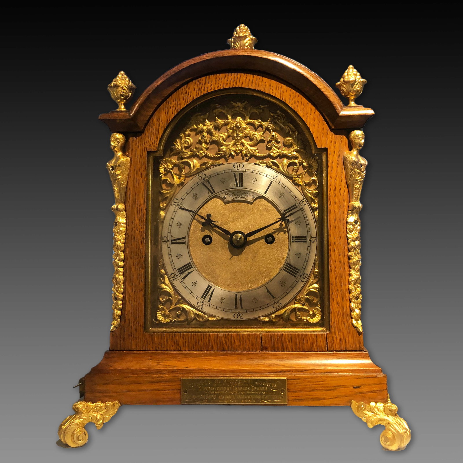 Goldsmiths' & Silversmiths' Company clock 1904 (1 of 1)