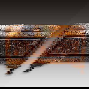 Antique Camphor Chest: Antique Camphor Chest H 61cm W 52.5cm L 101cm