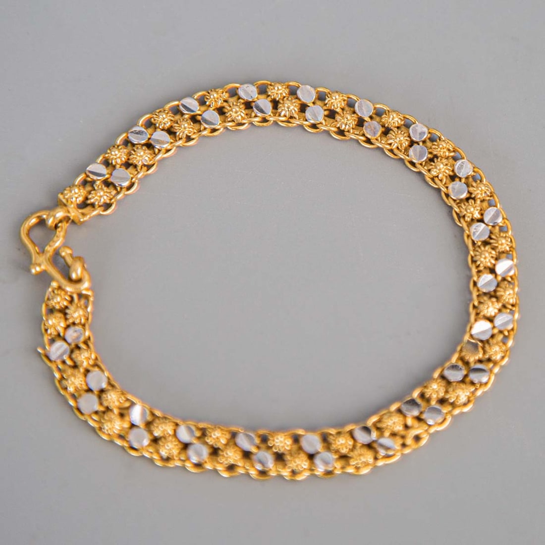 24K  White Gold Bracelet (1 of 2)