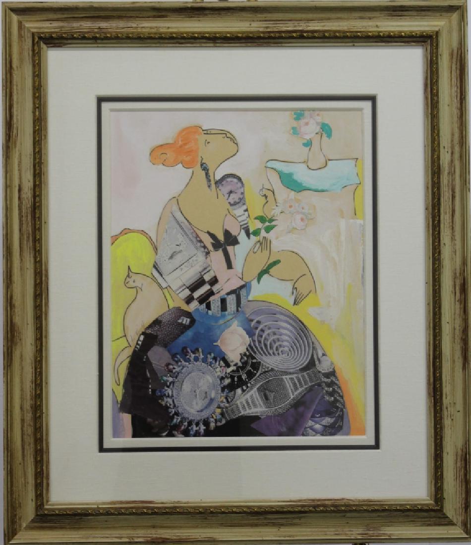 LINDA Le KINFF "WHAT TIME IS IT" MIXED MEDIA (1 of 7)