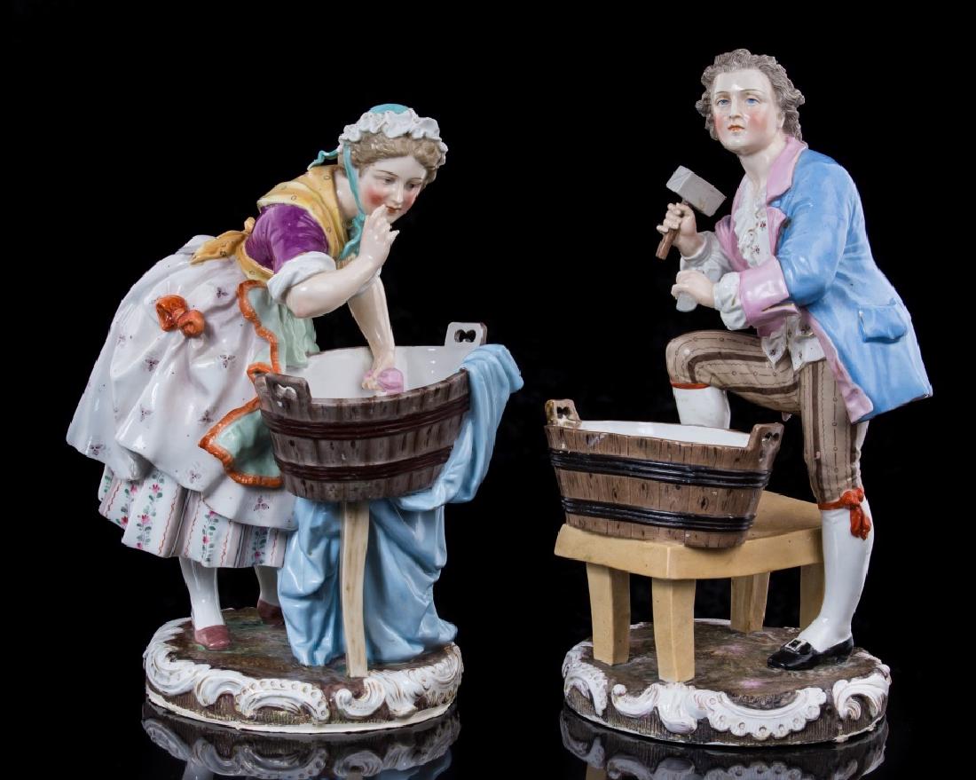 MEISSEN FOR JOHANSEN ROTH PORCELAIN FIGURES (1 of 4)