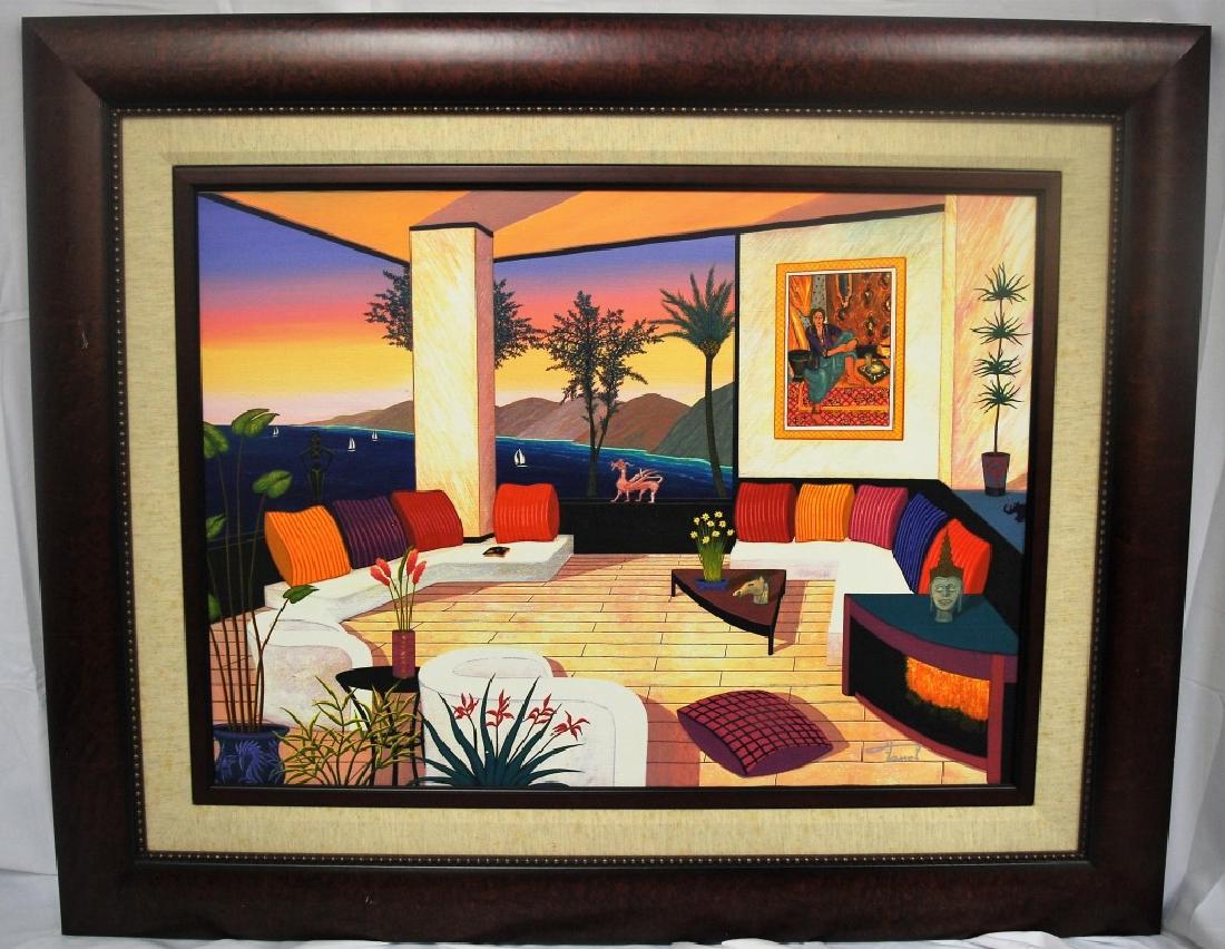 FANCH "MATISSE IN BIG SUR" SIGNED GICLEE (1 of 3)