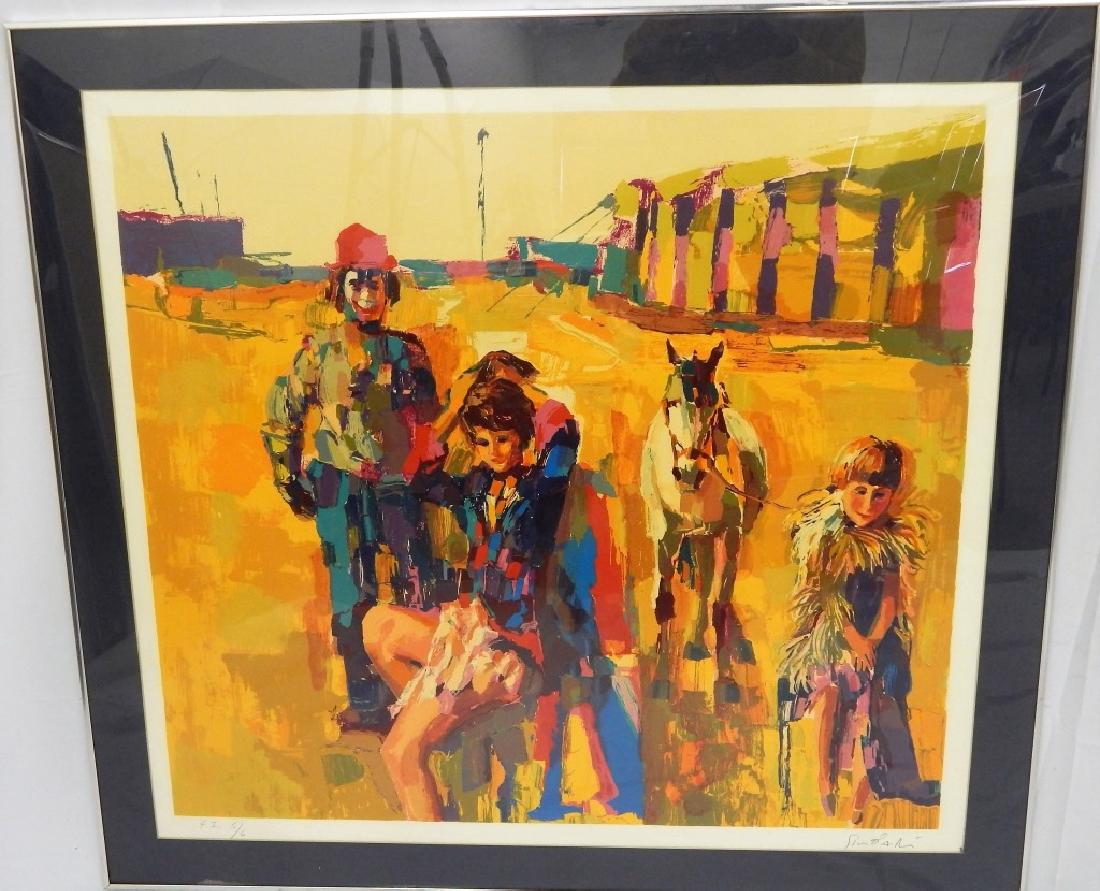 NICOLA SIMBARI LIMITED EDITION SIGNED SERIGRAPH (1 of 2)
