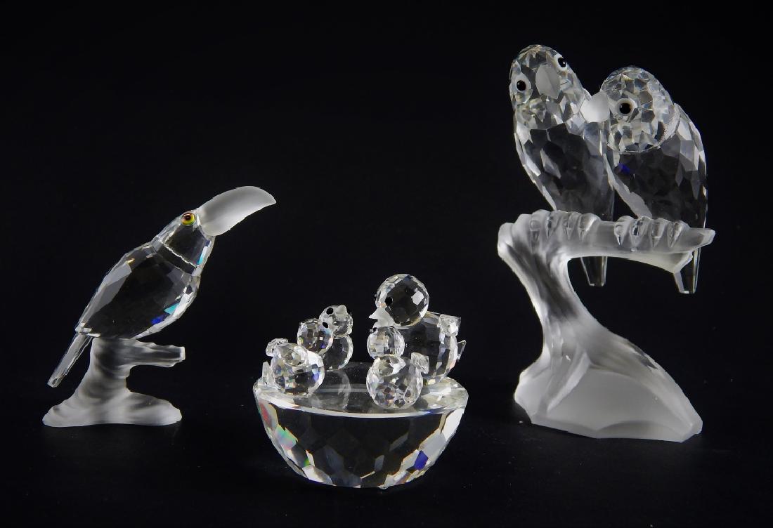 SWAROVSKI MINIATURE CRYSTAL FIGURINE GROUP (1 of 4)