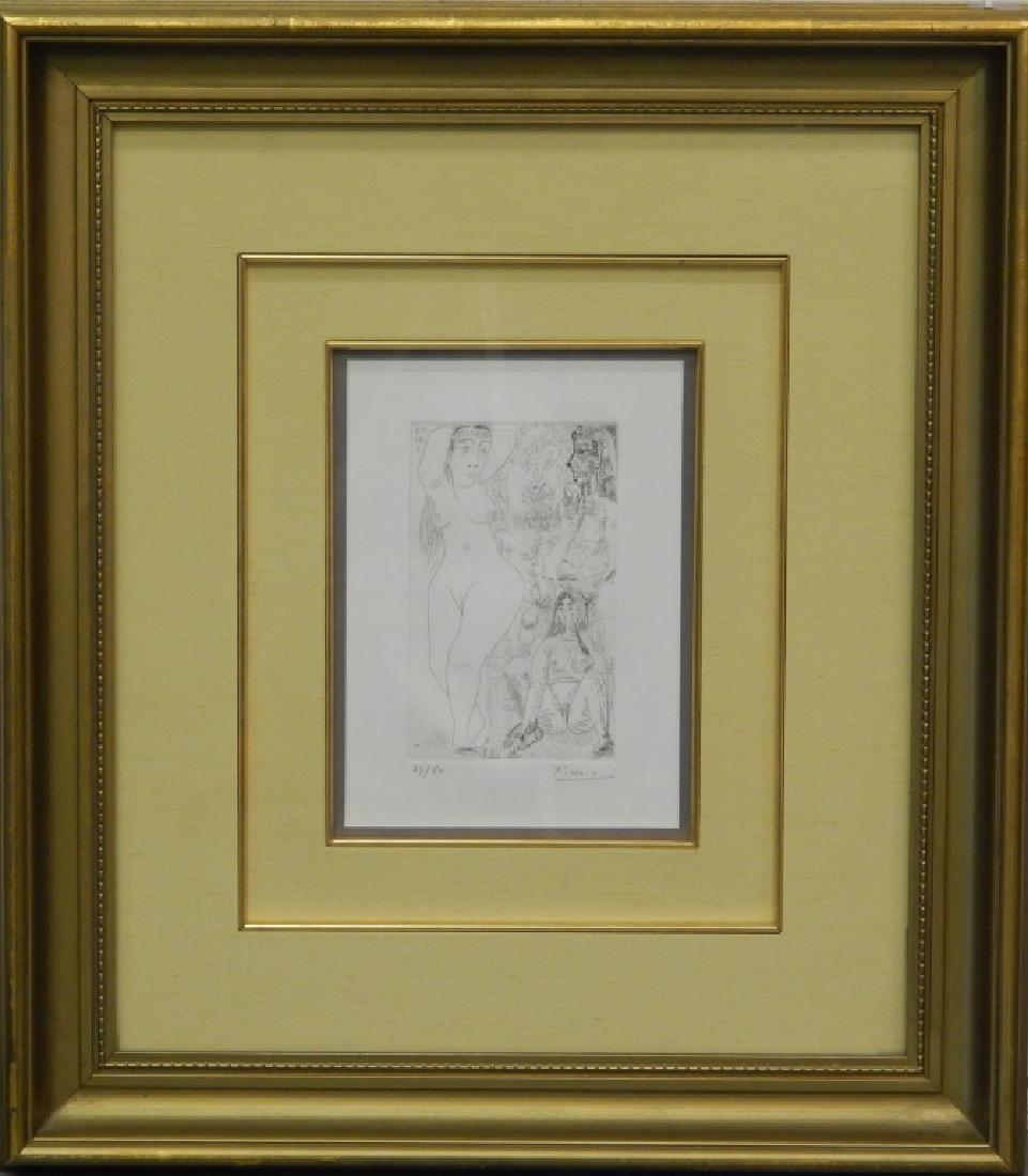 PABLO PICASSO PENCIL SIGNED 29/50 ETCHING (1 of 7)