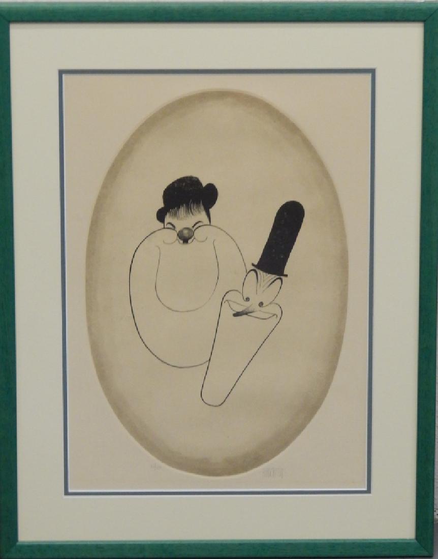 AL HIRSCFELD LAUREL AND HARDY ETCHING (1 of 4)