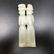 CHINESE QING WHITE JADE CARVED FIGURE PENDANT - 2