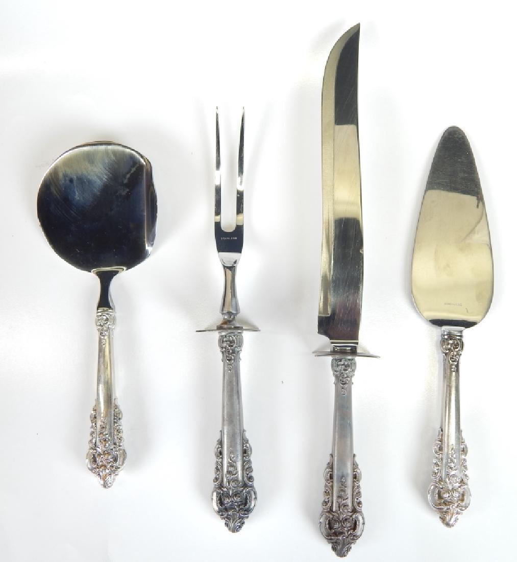 (4) WALLACE GRAND BAROQUE STERLING SERVING PIECES (1 of 2)