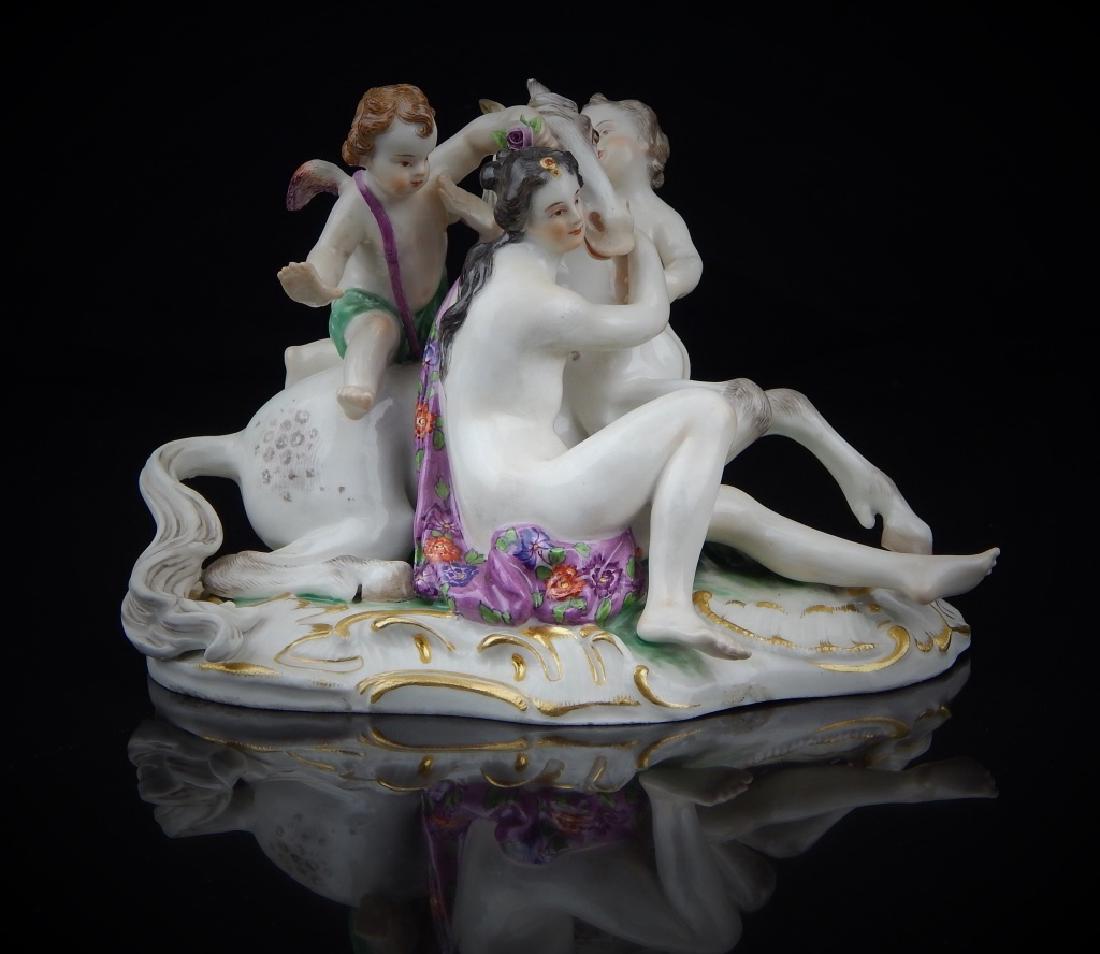 ANTIQUE MEISSEN PORCELAIN FIGURAL GROUP (1 of 6)
