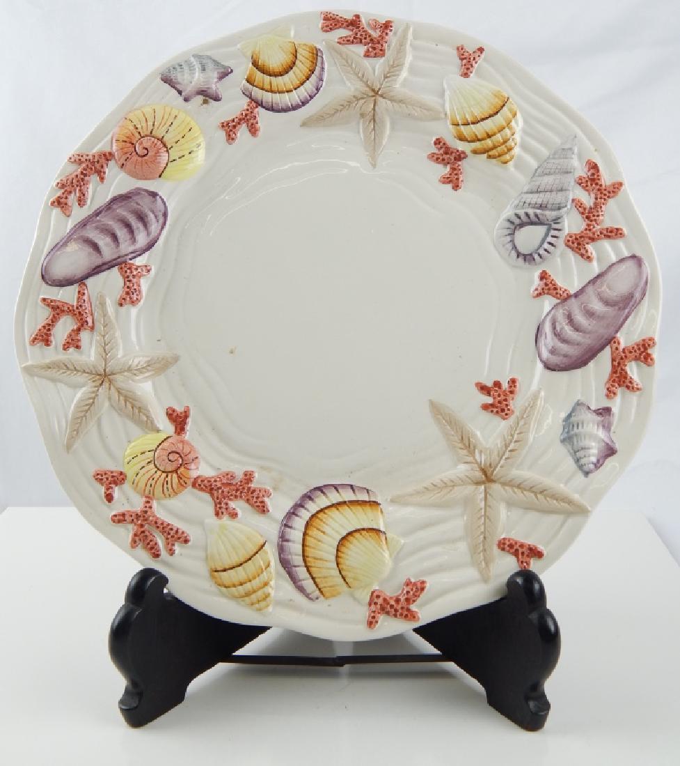 Pr 1989 FITZ & FLOYD POTTERY SERVING PLATTERS (1 of 3)