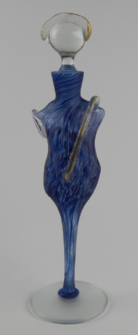 ELAINE ART GLASS FIGRUARL TORSO SCENT BOTTLE (1 of 6)