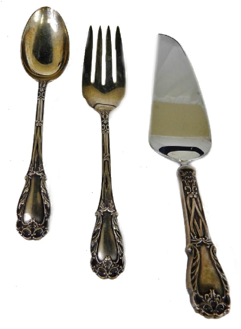 3 KIRK & SONS "QUADRILLE" STERLING SERVING PIECES (1 of 3)